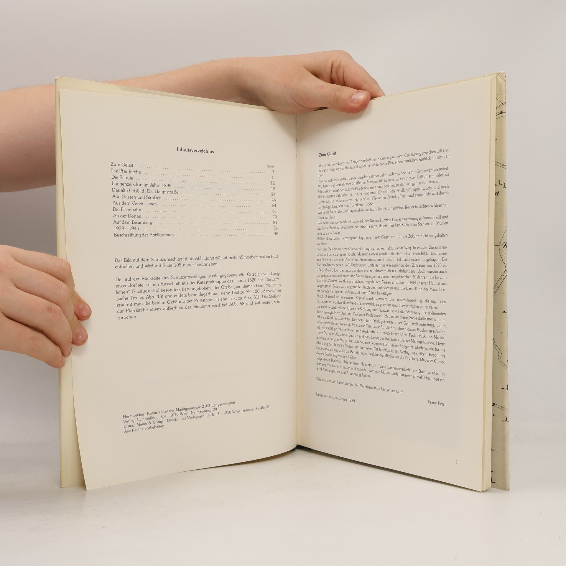 Erich Gusel Langenzersdorf - einst. Ein Bildband aus der Zeit von 1895 bis 1945