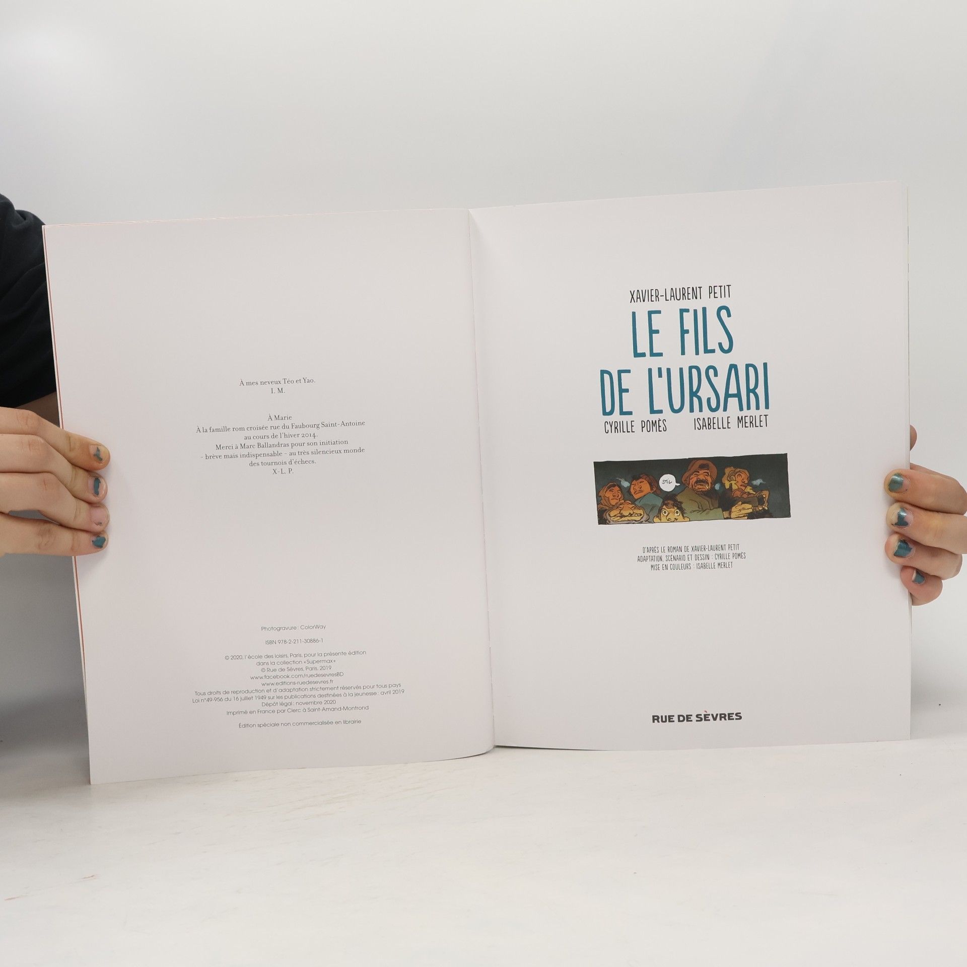 Xavier-Laurent Petit Le Fils de l'Ursari