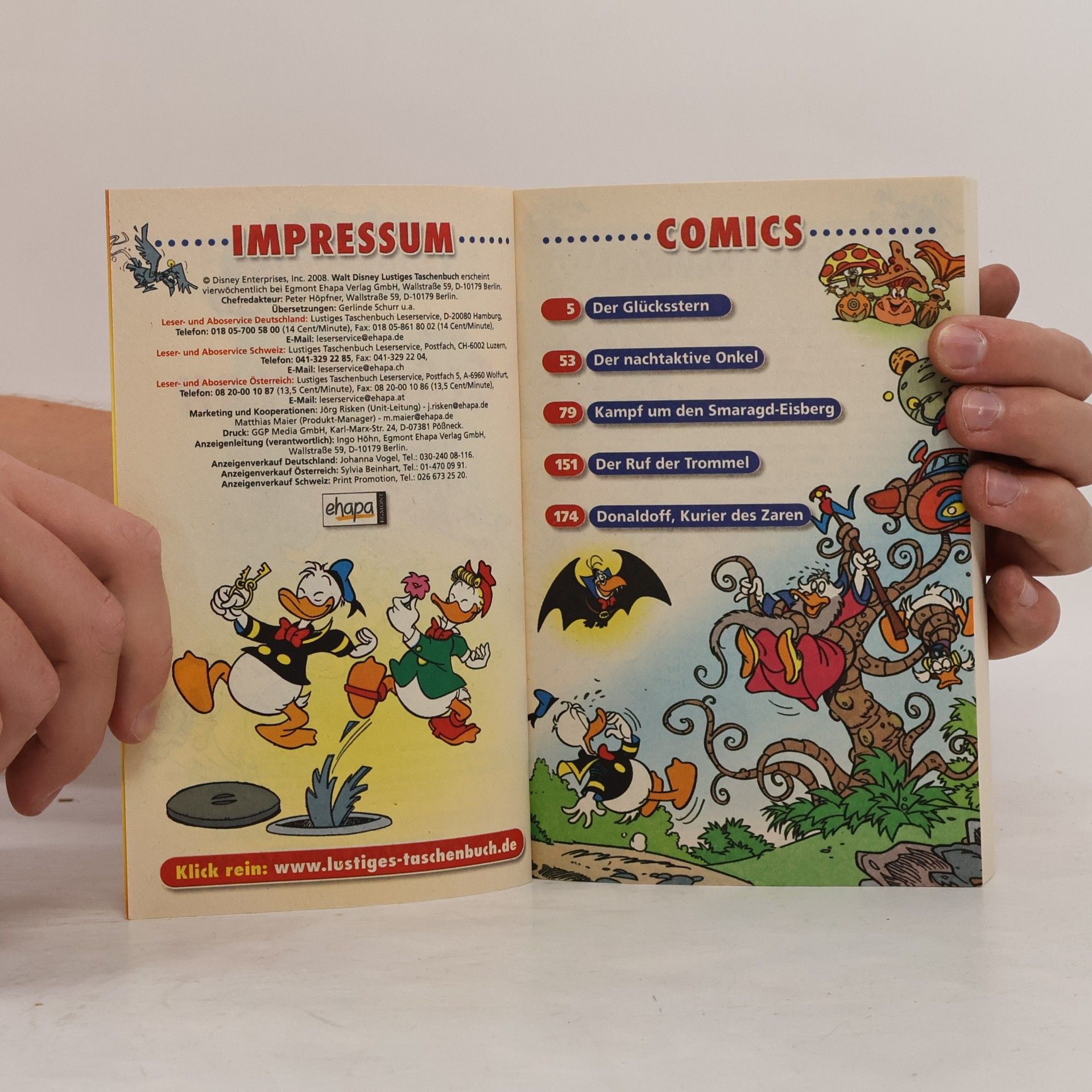 Walt Disney Lustiges Taschenbuch 211
