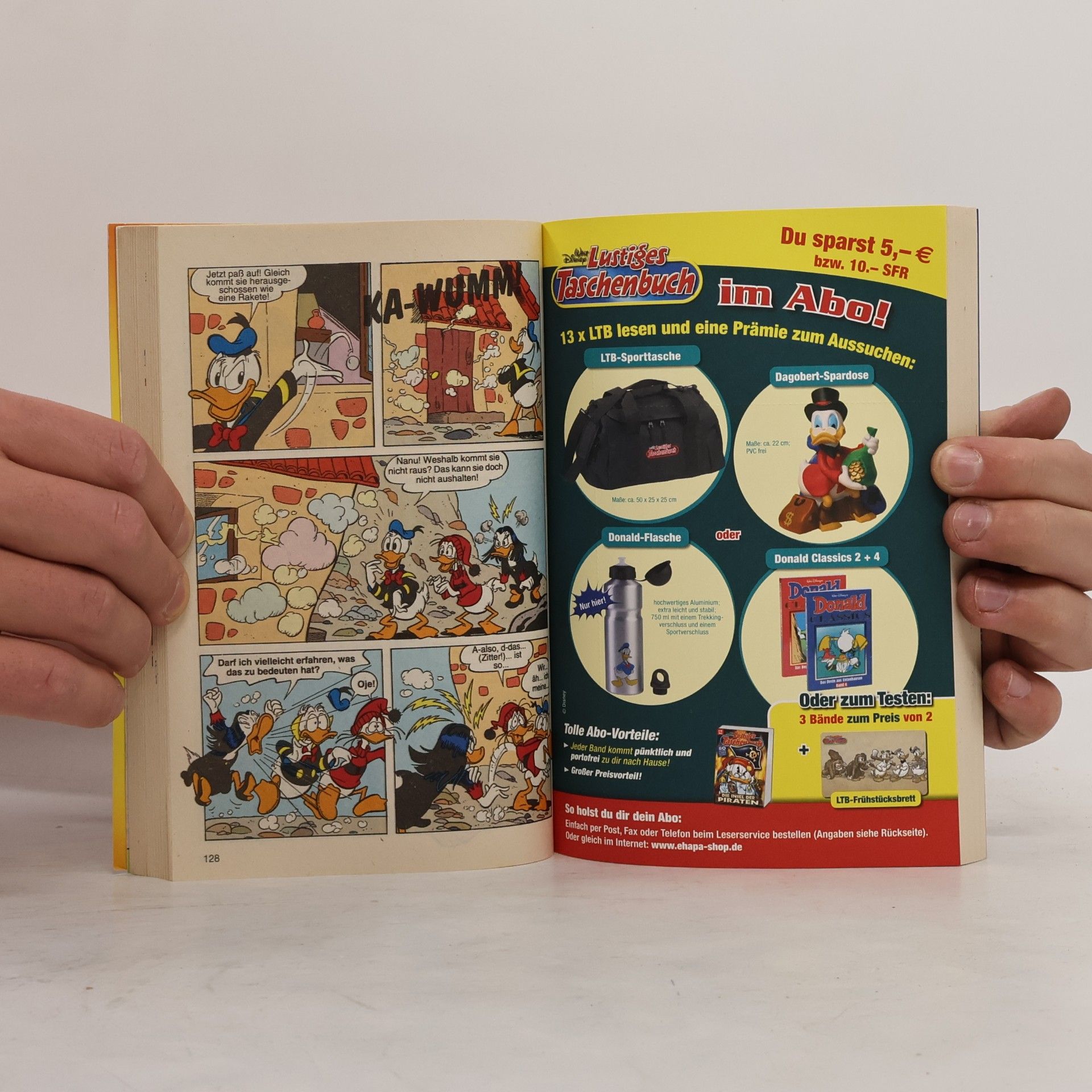Walt Disney Lustiges Taschenbuch 212. Wo ist Onkel Dagobert?