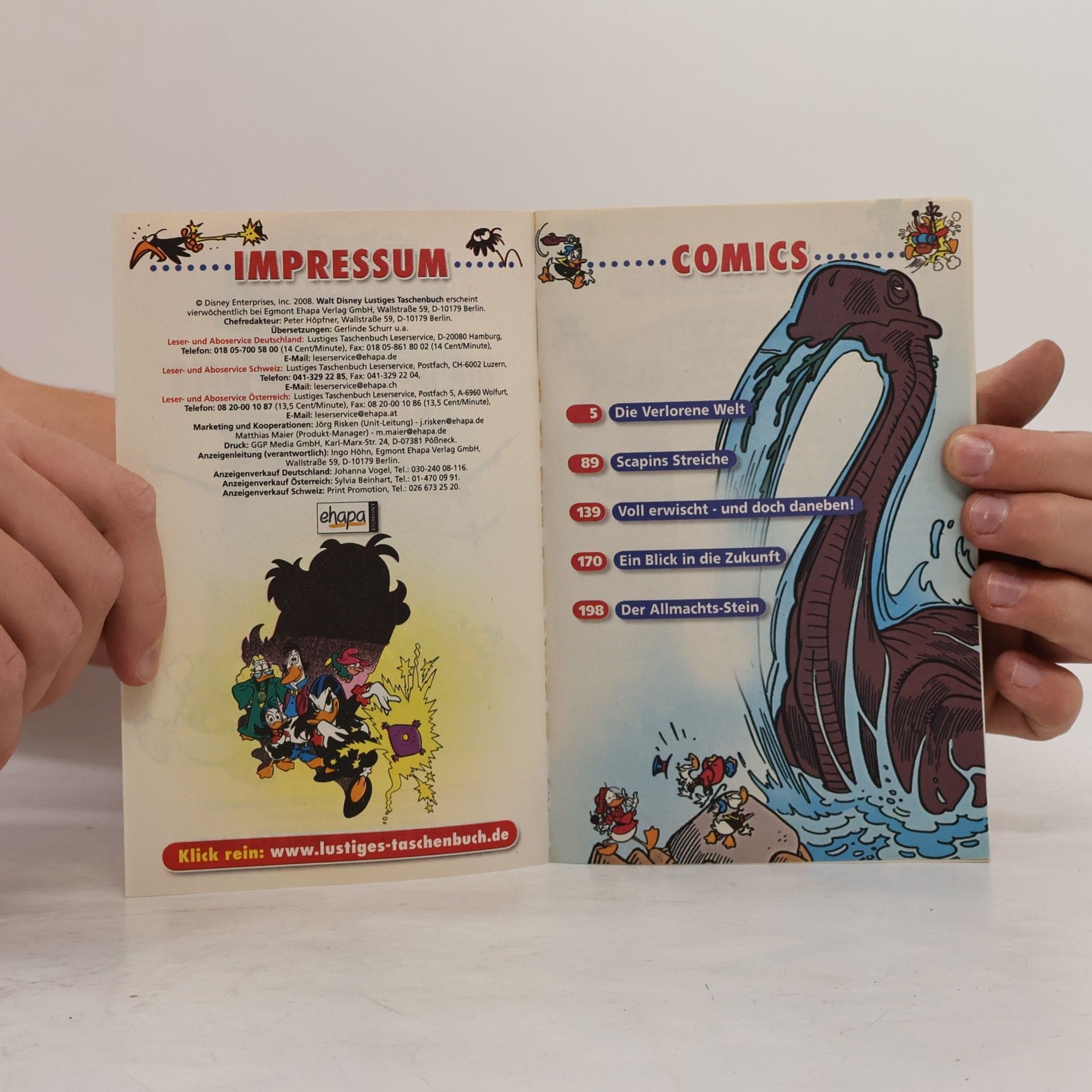 Walt Disney Lustiges Taschenbuch 213