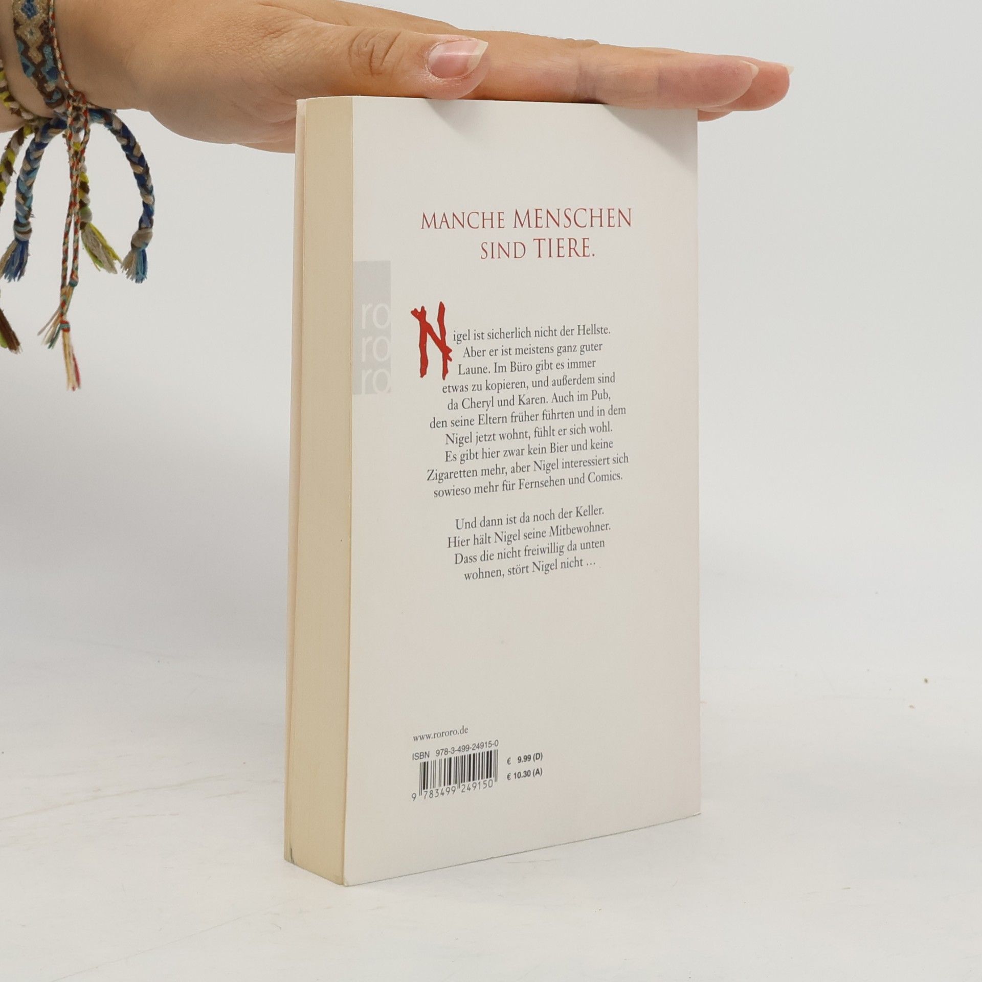 Simon Beckett Tiere