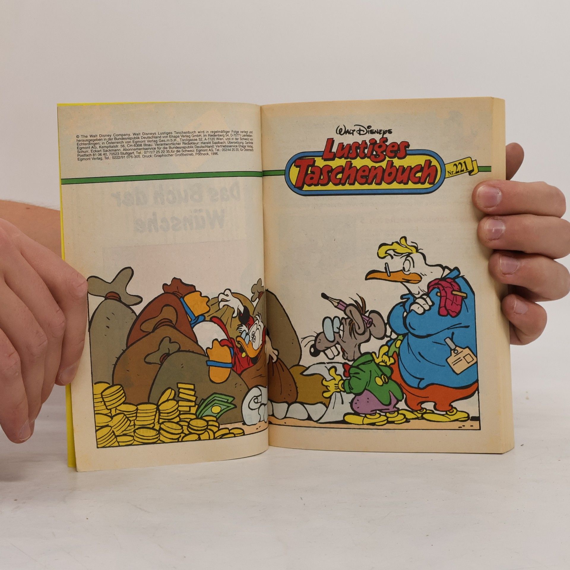 Walt Disney Lustiges Taschenbuch Nr. 221. Das Buch der Wünsche