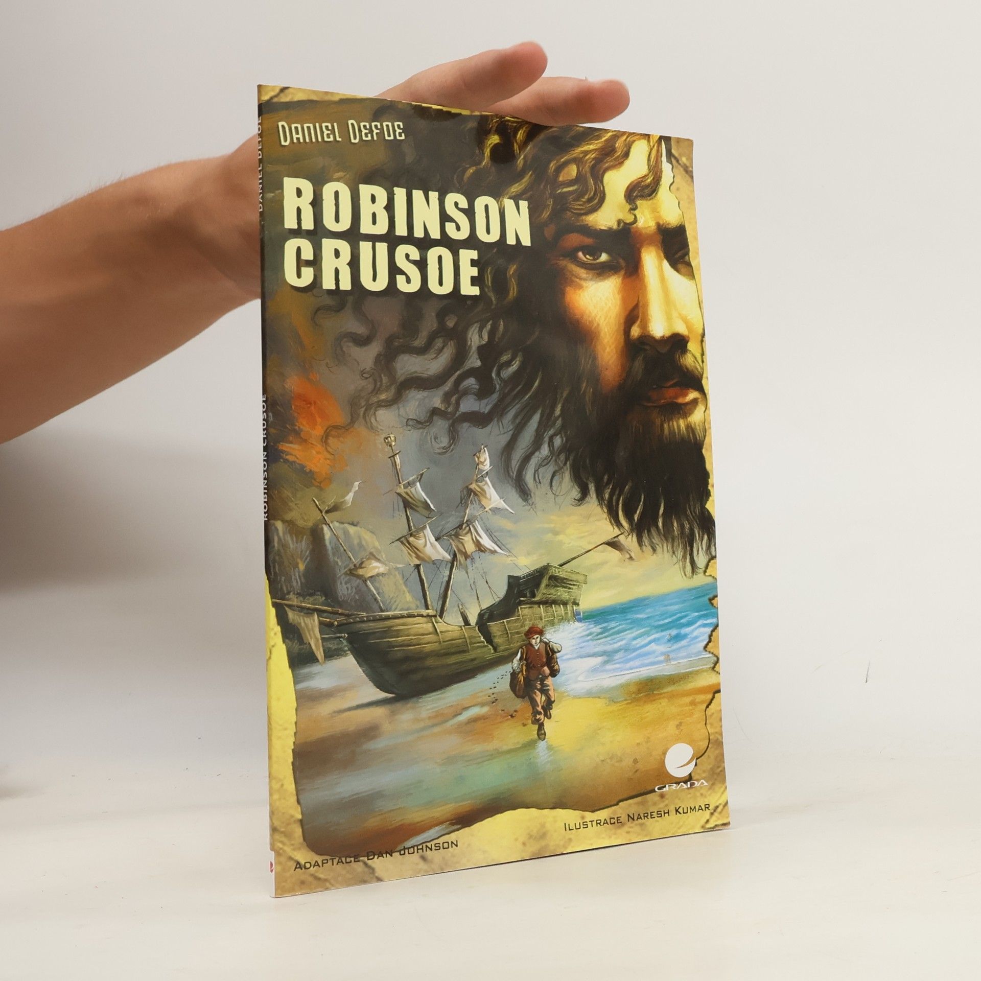 Dan Johnson Robinson Crusoe. Komiks