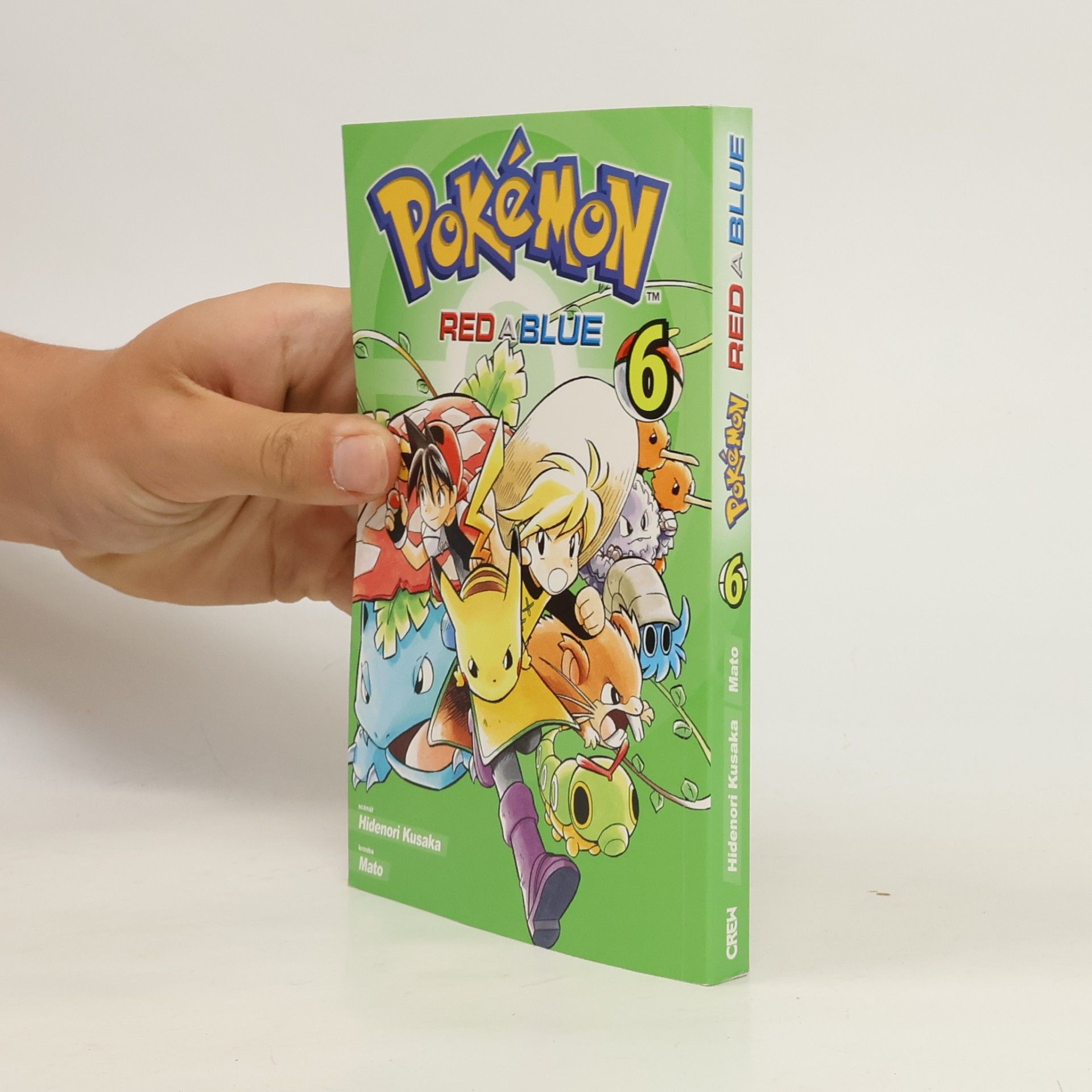 Hidenori Kusaka Pokémon. Red a Blue 6