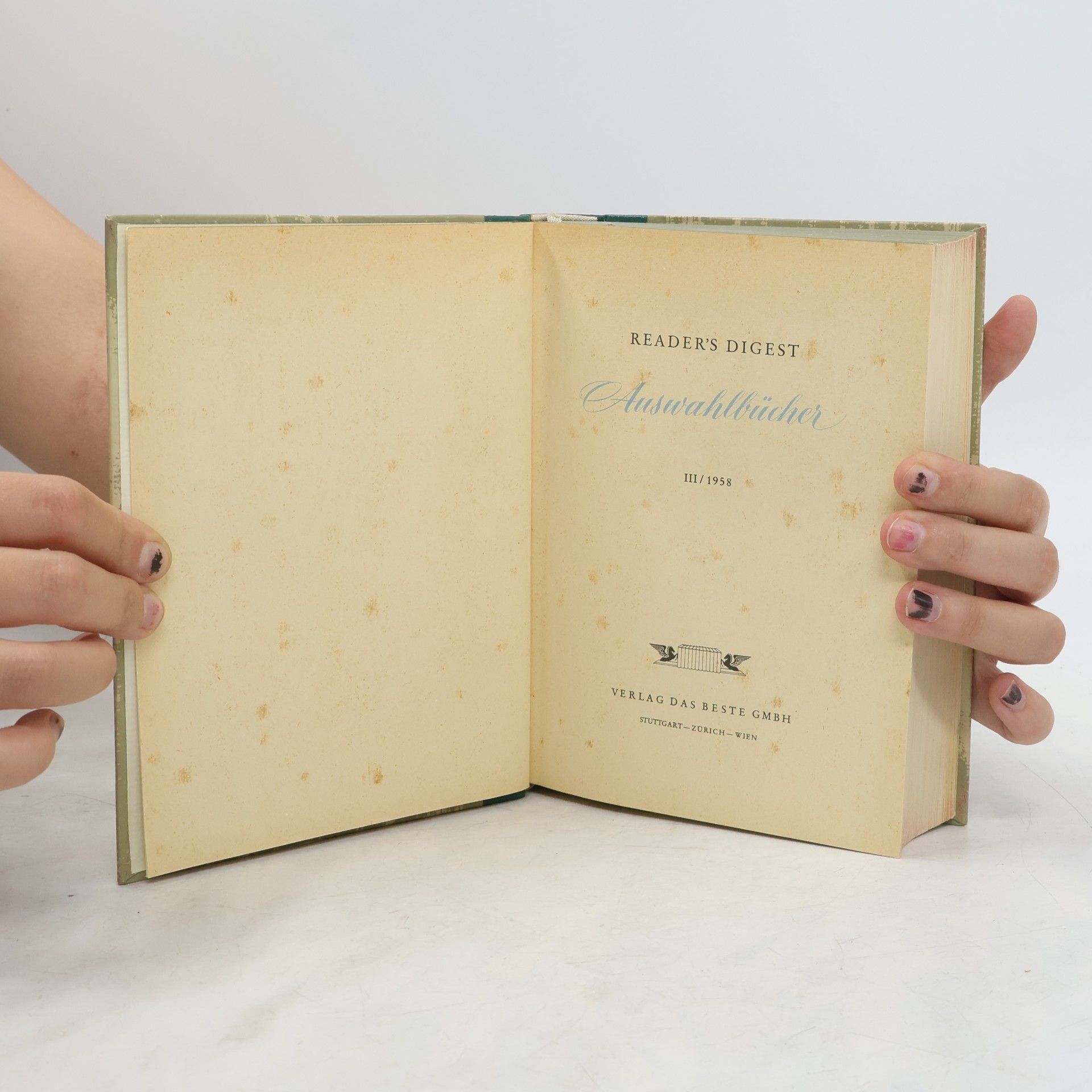 Laurens Van der Post Reader's Digest Auswahlbücher