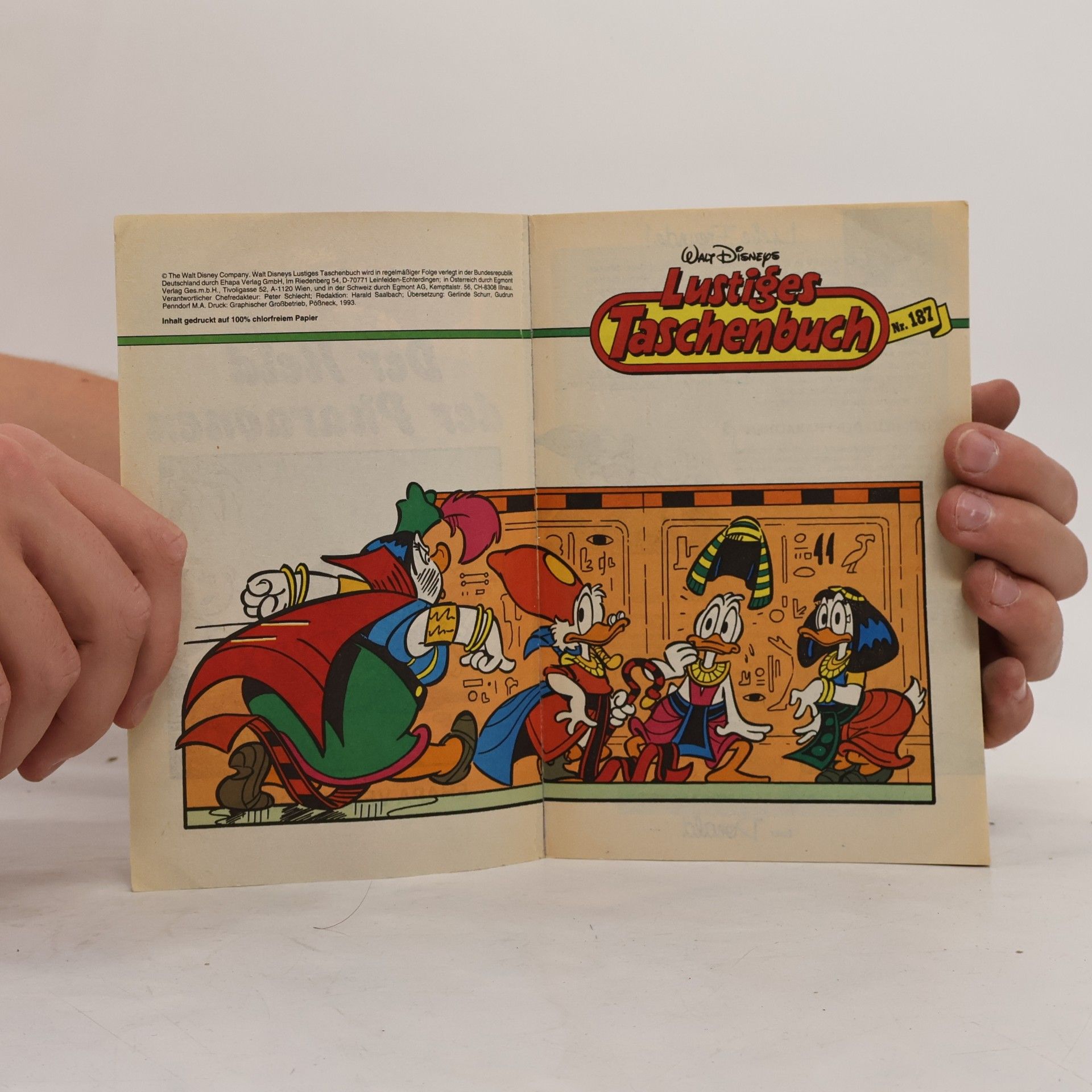 Walt Disney Lustiges Taschenbuch 187. Der Held der Pharaonen