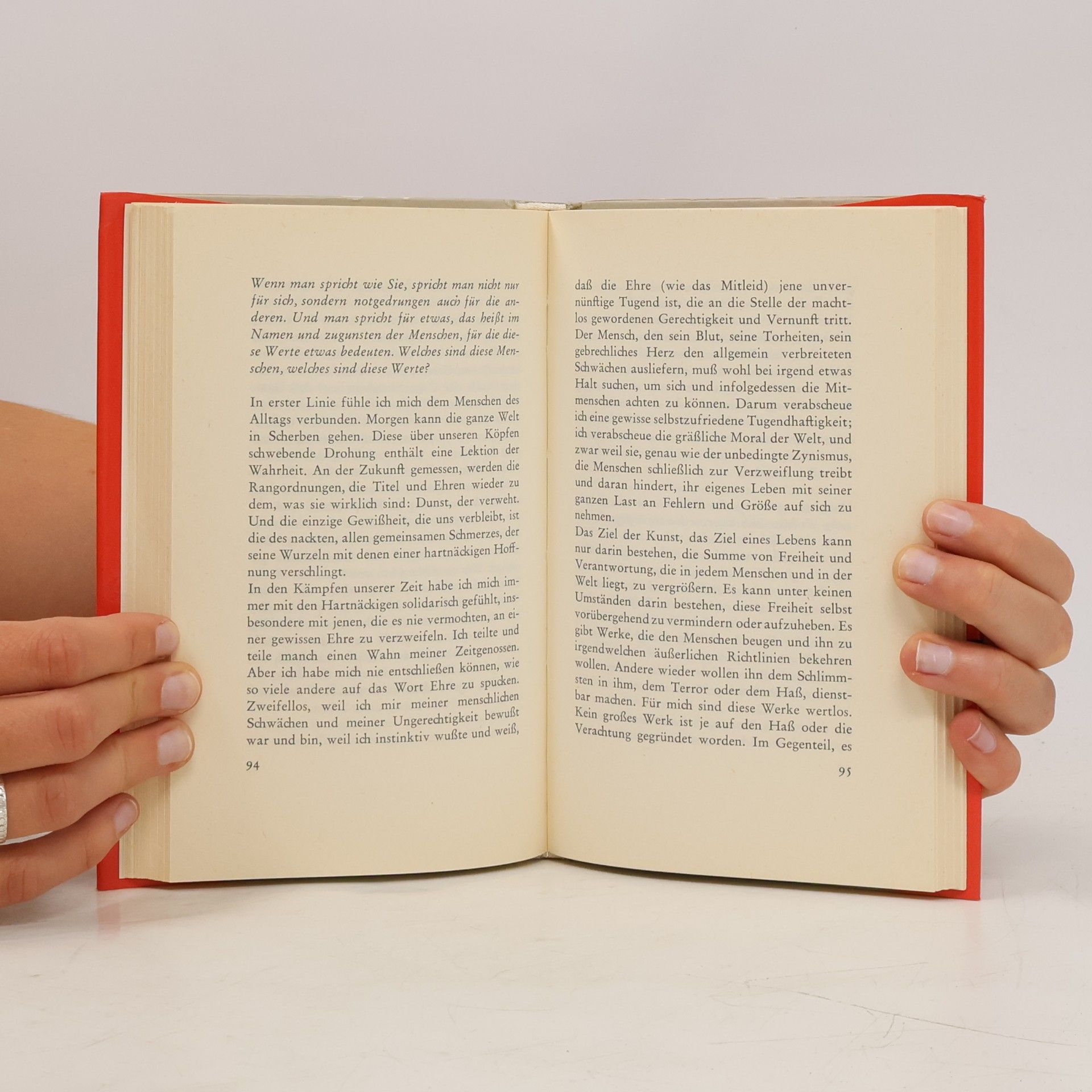 Albert Camus Ziel eines Lebens