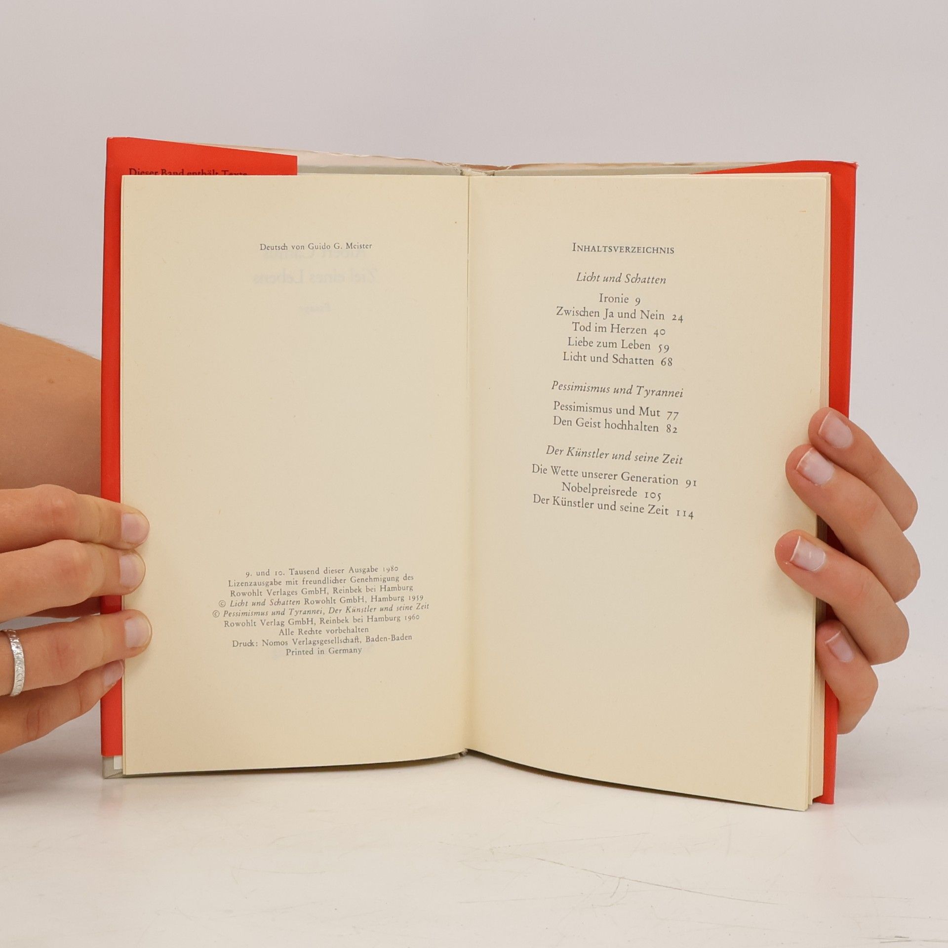 Albert Camus Ziel eines Lebens