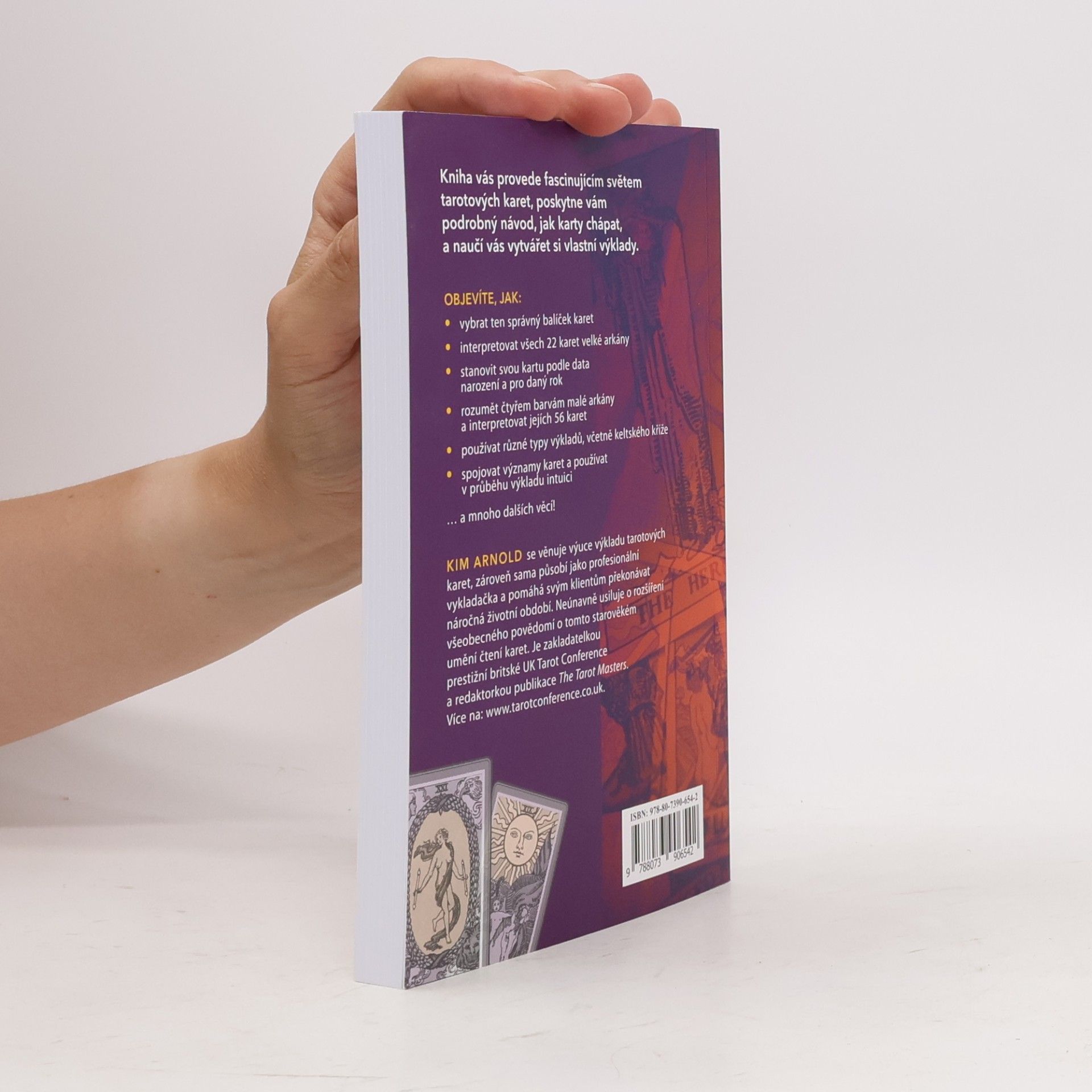 Kim Arnold Tarot pro každého. Jak číst tarotové karty a rozumět jejich poselství
