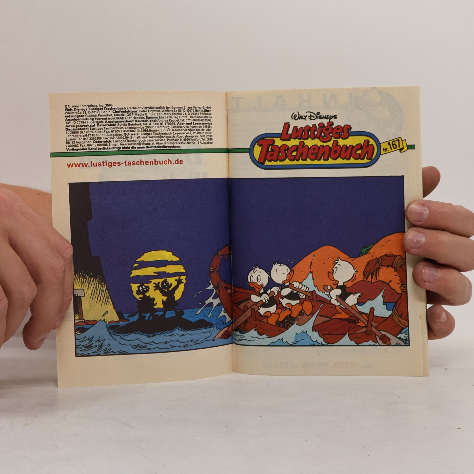 Walt Disney Lustiges Taschenbuch 167