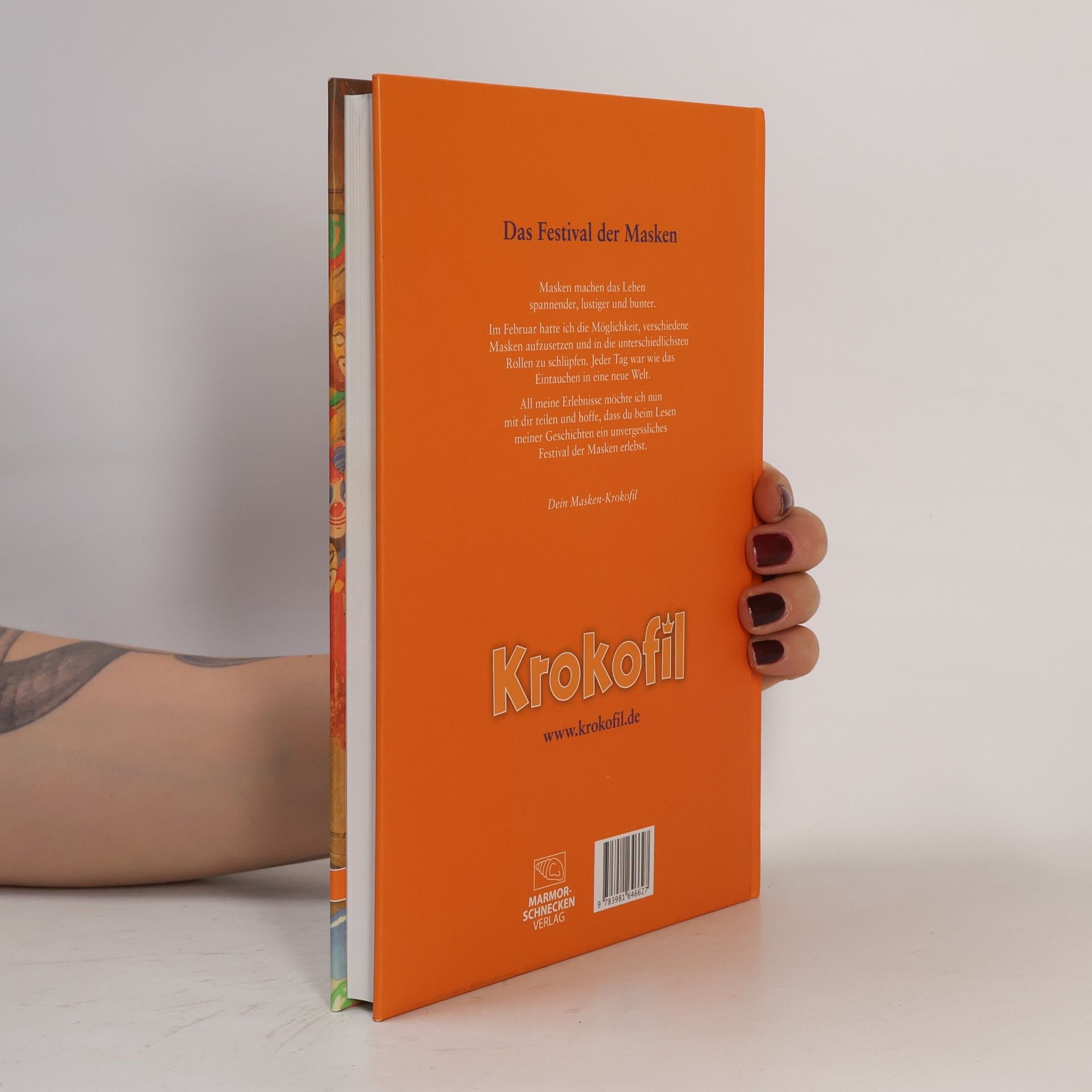 Armin Pongs Krokofils Tagebuch - Das Festival der Masken: Kinderbuch