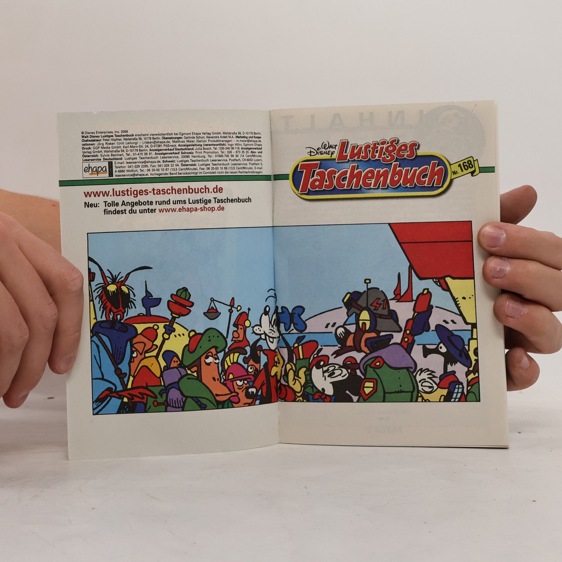 Walt Disney Lustiges Taschenbuch 168 - Kampf der Galaxien