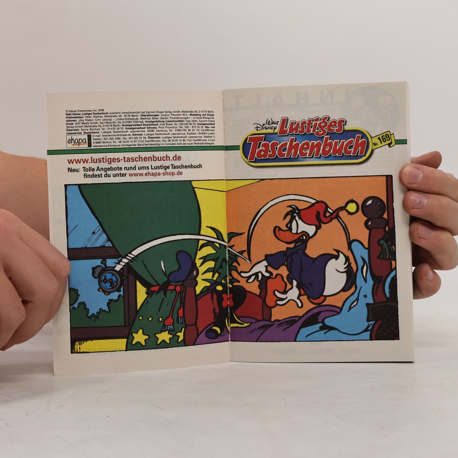 Walt Disney Lustiges Taschenbuch 169. Die schwimmende Insel