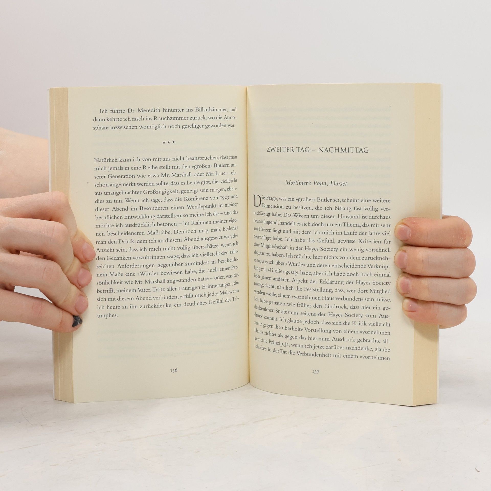 Kazuo Ishiguro Was vom Tage übrig blieb