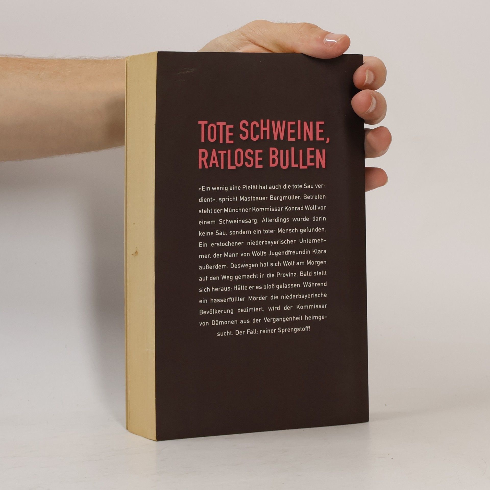 Josef Kelnberger Bullen und Schweine