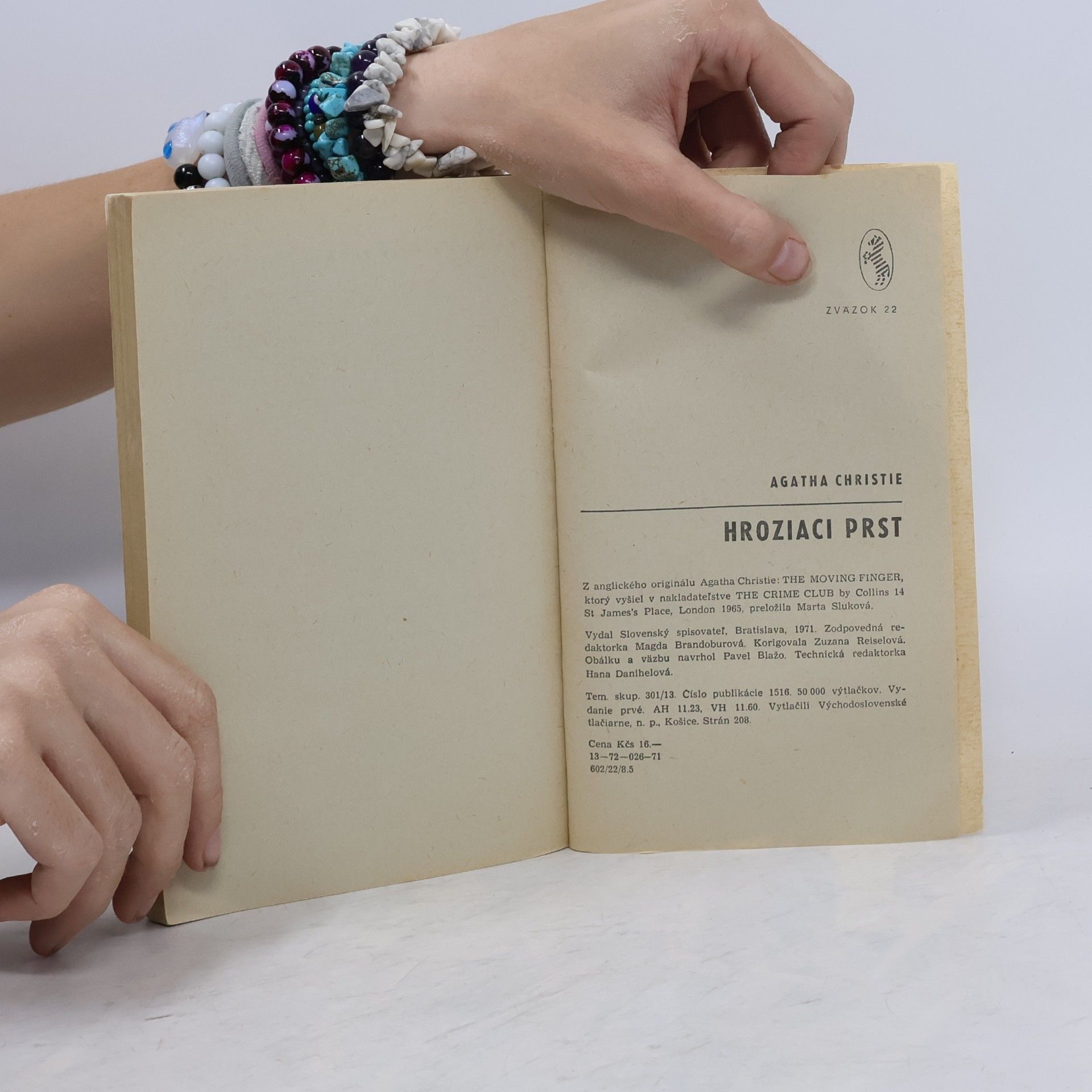Agatha Christie Hroziaci prst