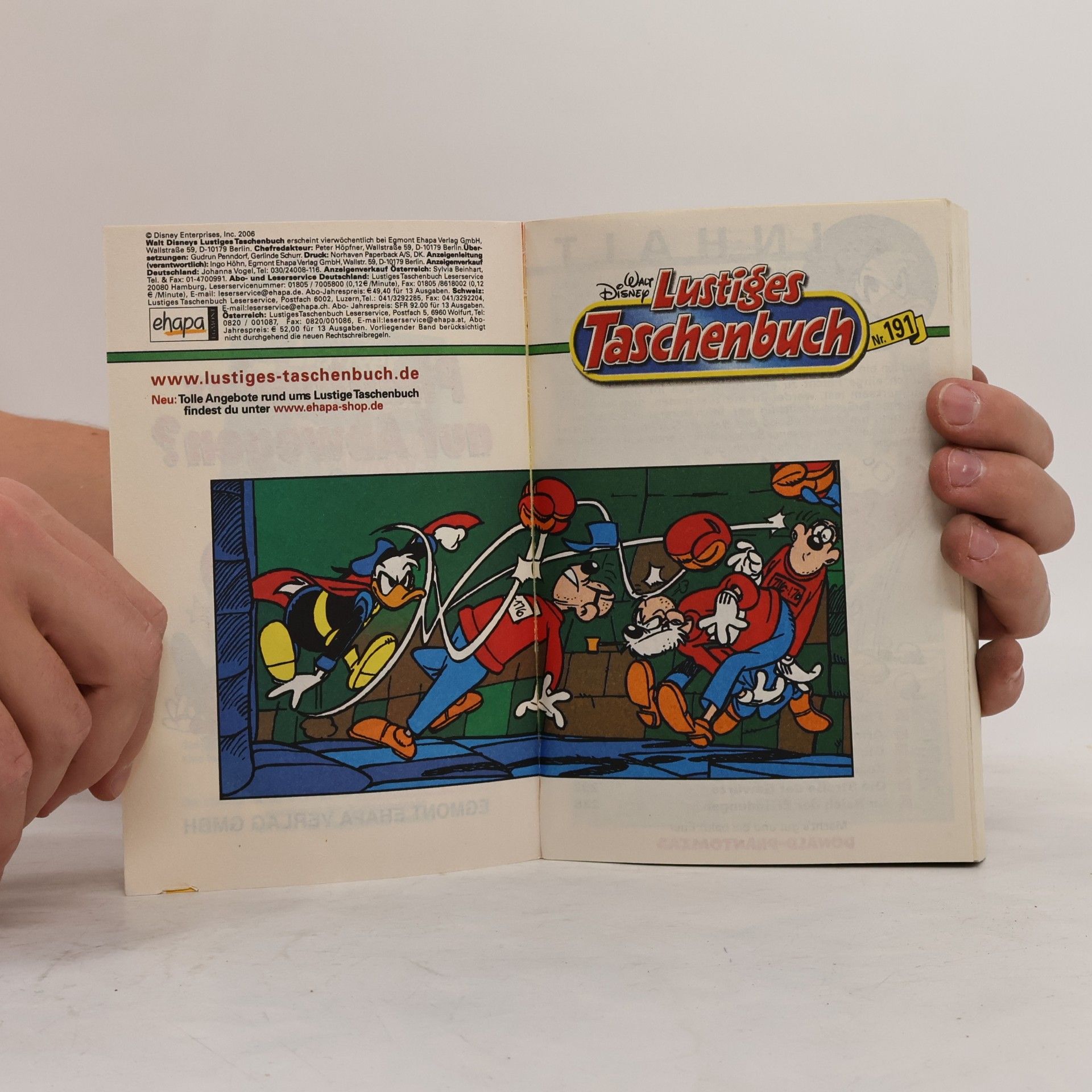 Walt Disney Lustiges Taschenbuch 191. Phantomias auf Abwegen?