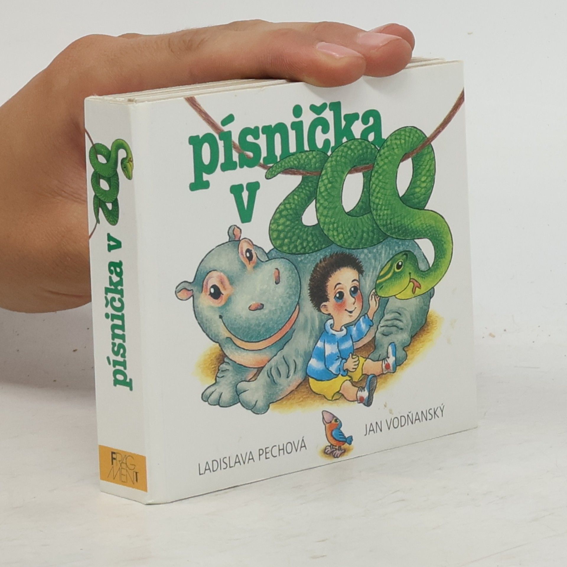 Jan Vodňanský Písnička v ZOO (leporelo)