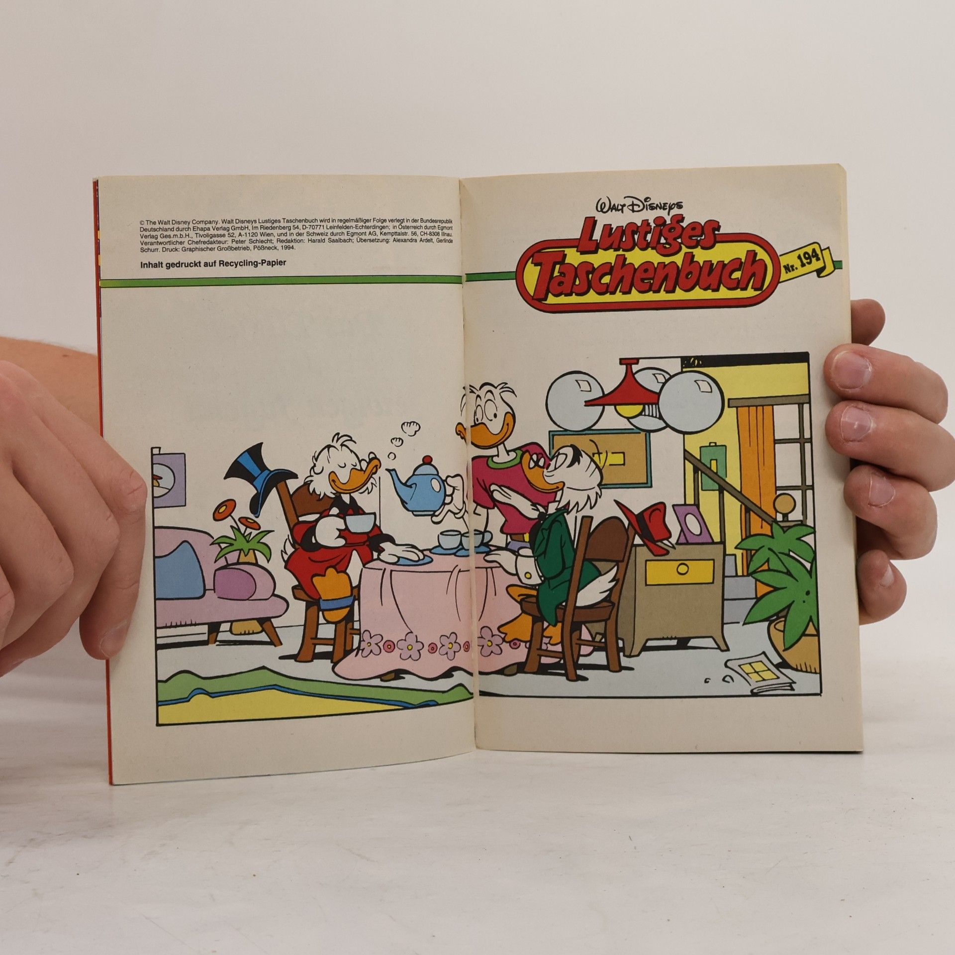 Walt Disney Lustiges Taschenbuch 194. Das Elixir der ewigen Jugend