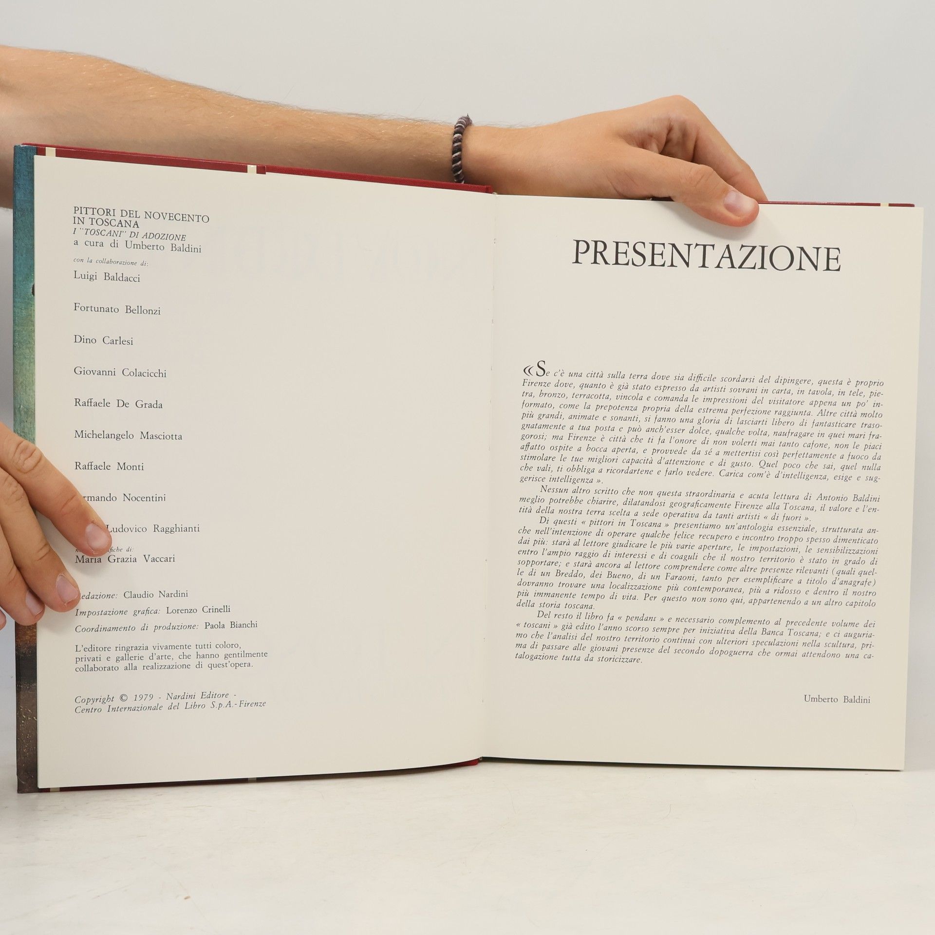 Collectif d'auteurs Pittori del Novecento in Toscana