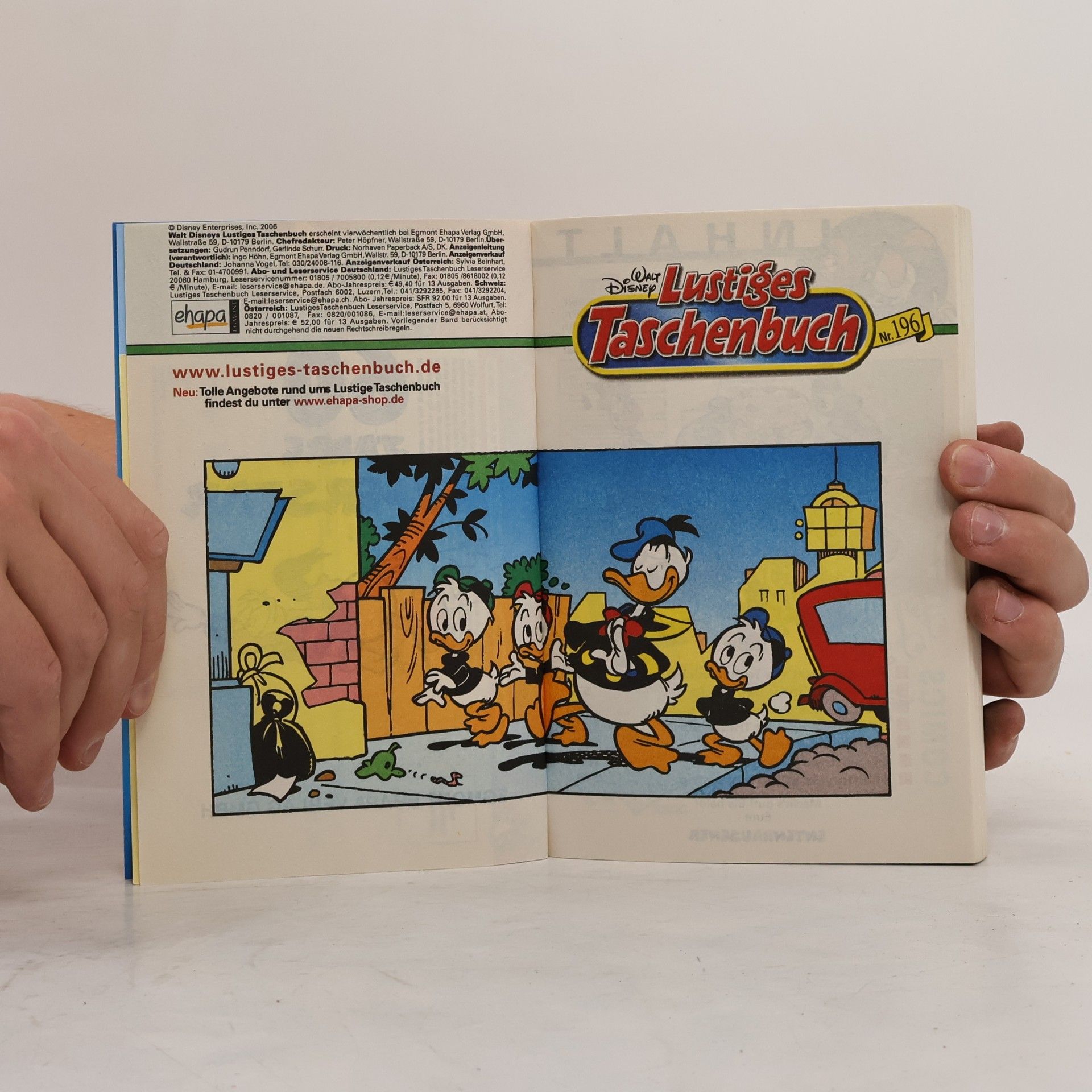 Walt Disney Lustiges Taschenbuch 196