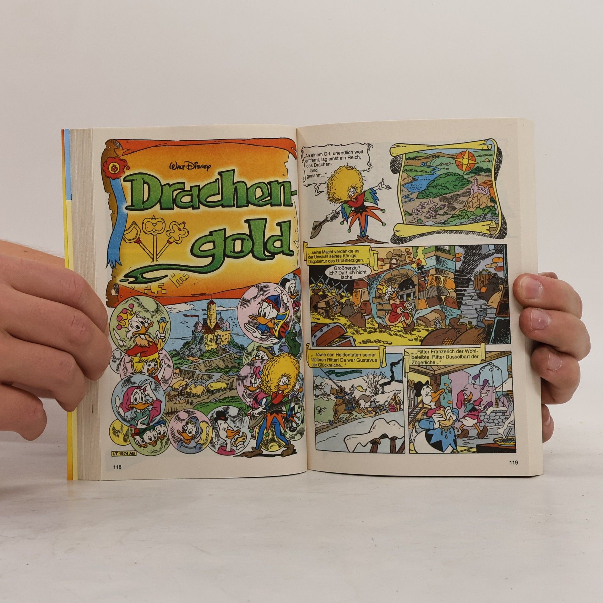 Walt Disney Lustiges Taschenbuch 197. Drachengold