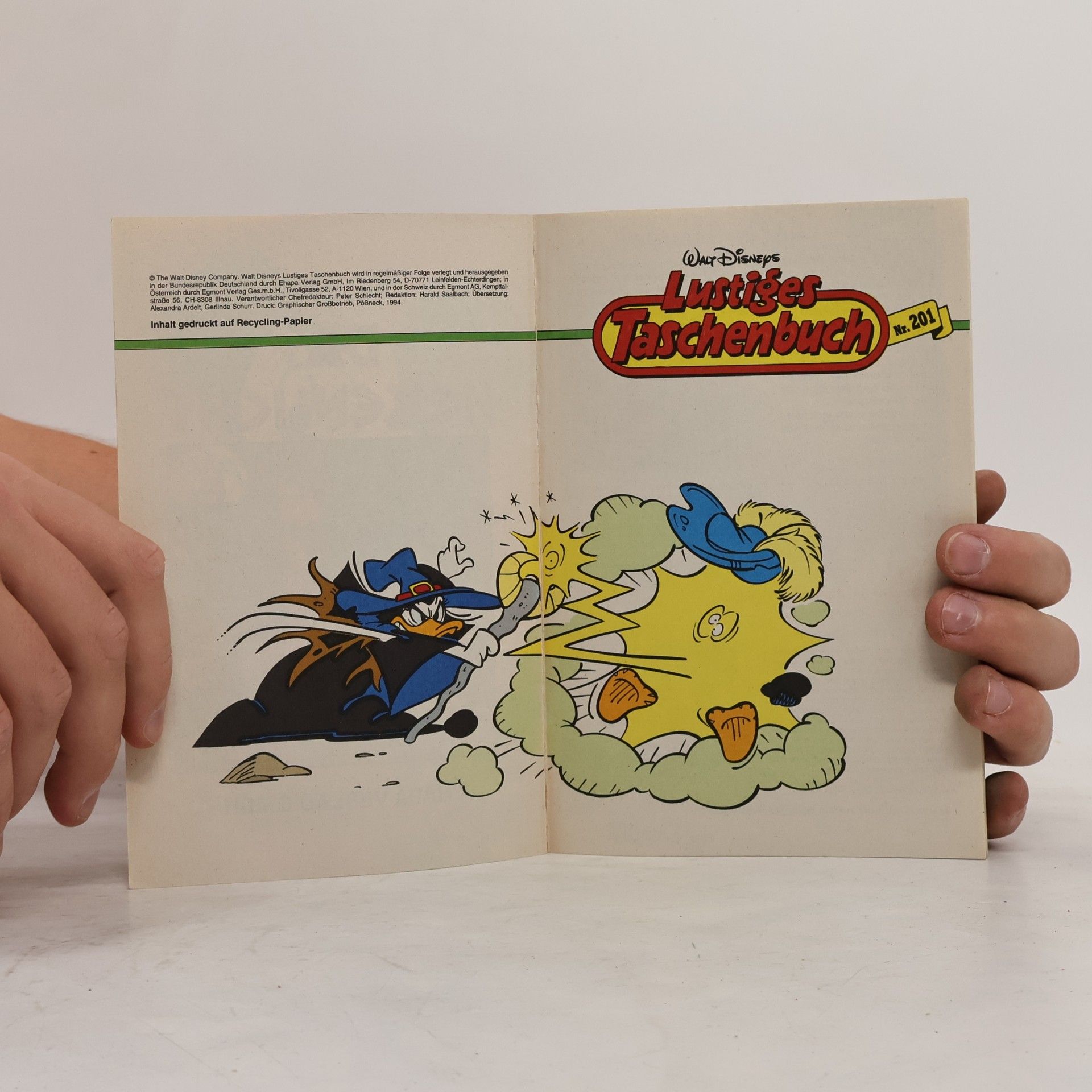Walt Disney Lustiges Taschenbuch 201. Das Hexenlicht