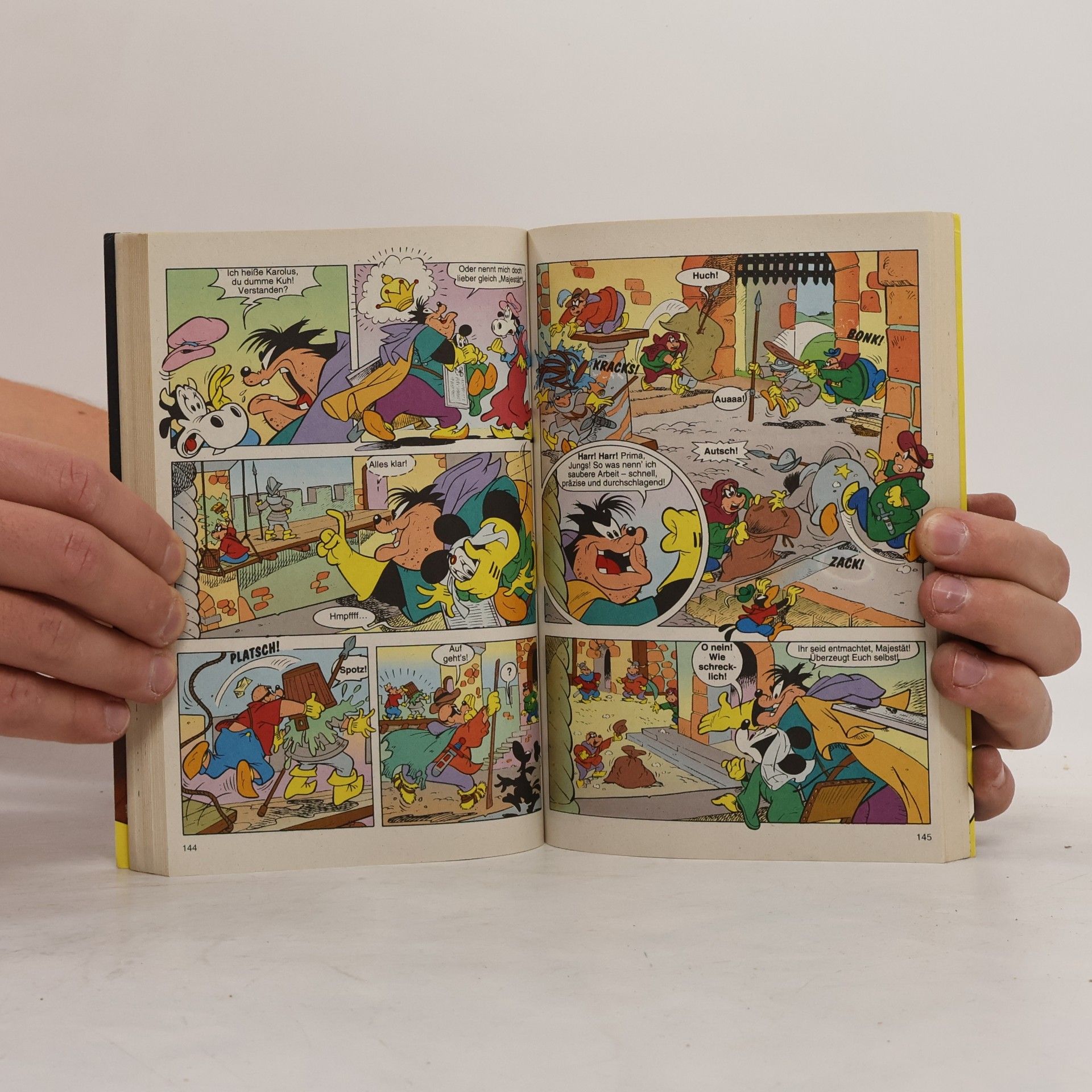 Walt Disney Lustiges Taschenbuch Nr. 203. Der ritter ohne furcht und adel