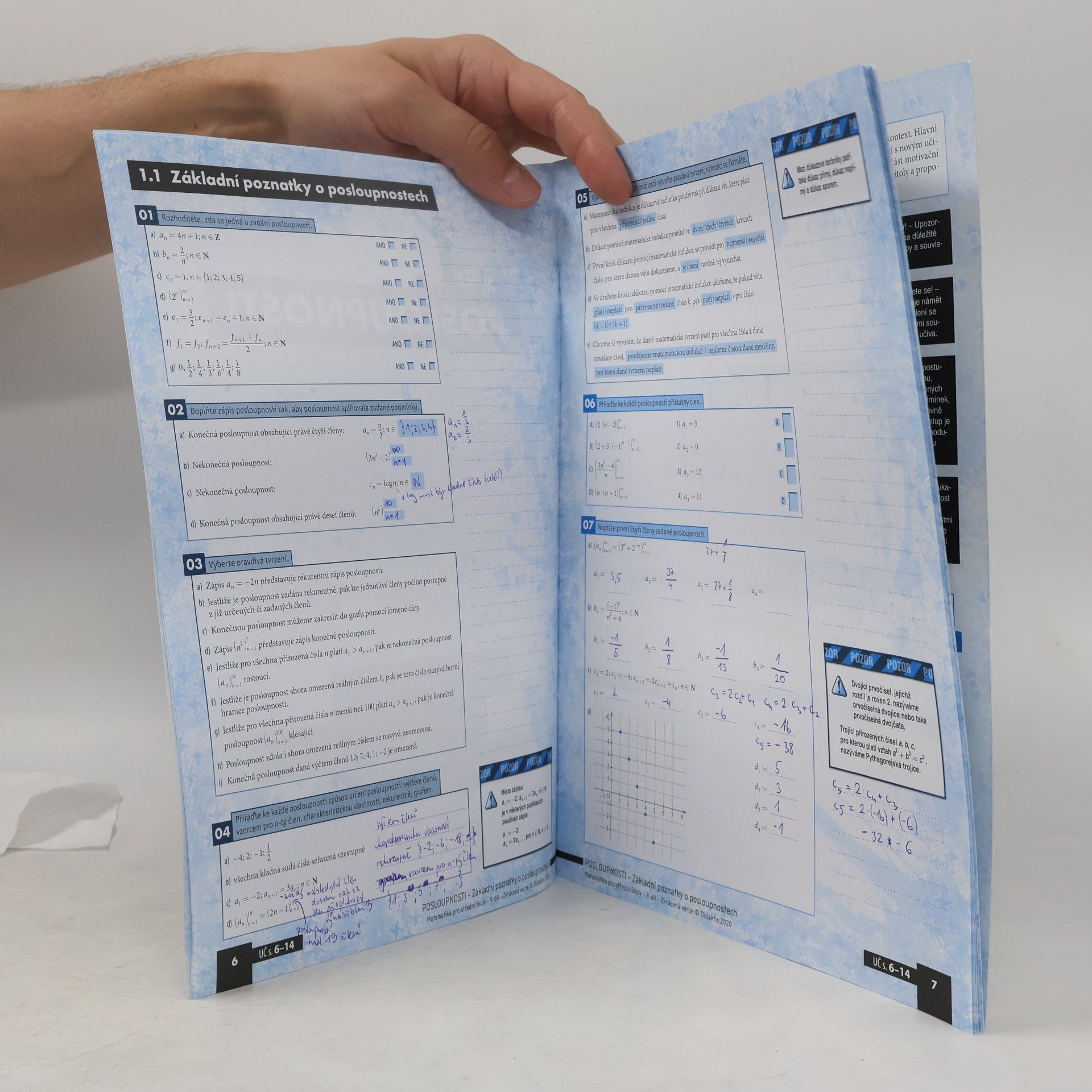 Kolektiv autorů Matematika pro střední školy 9. díl: Posloupnosti, řady, finanční matematika - zkrácená verze