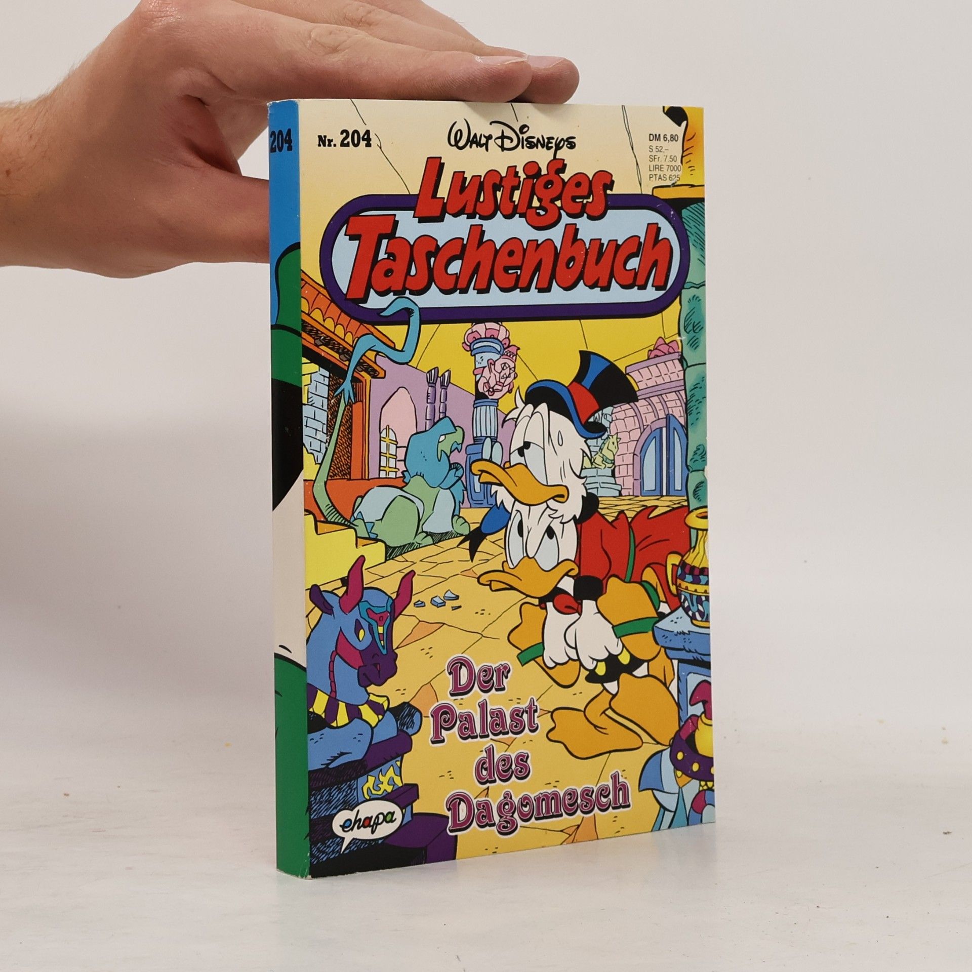 Walt Disney Lustiges Taschenbuch 204: Der Palast des Dagomesch