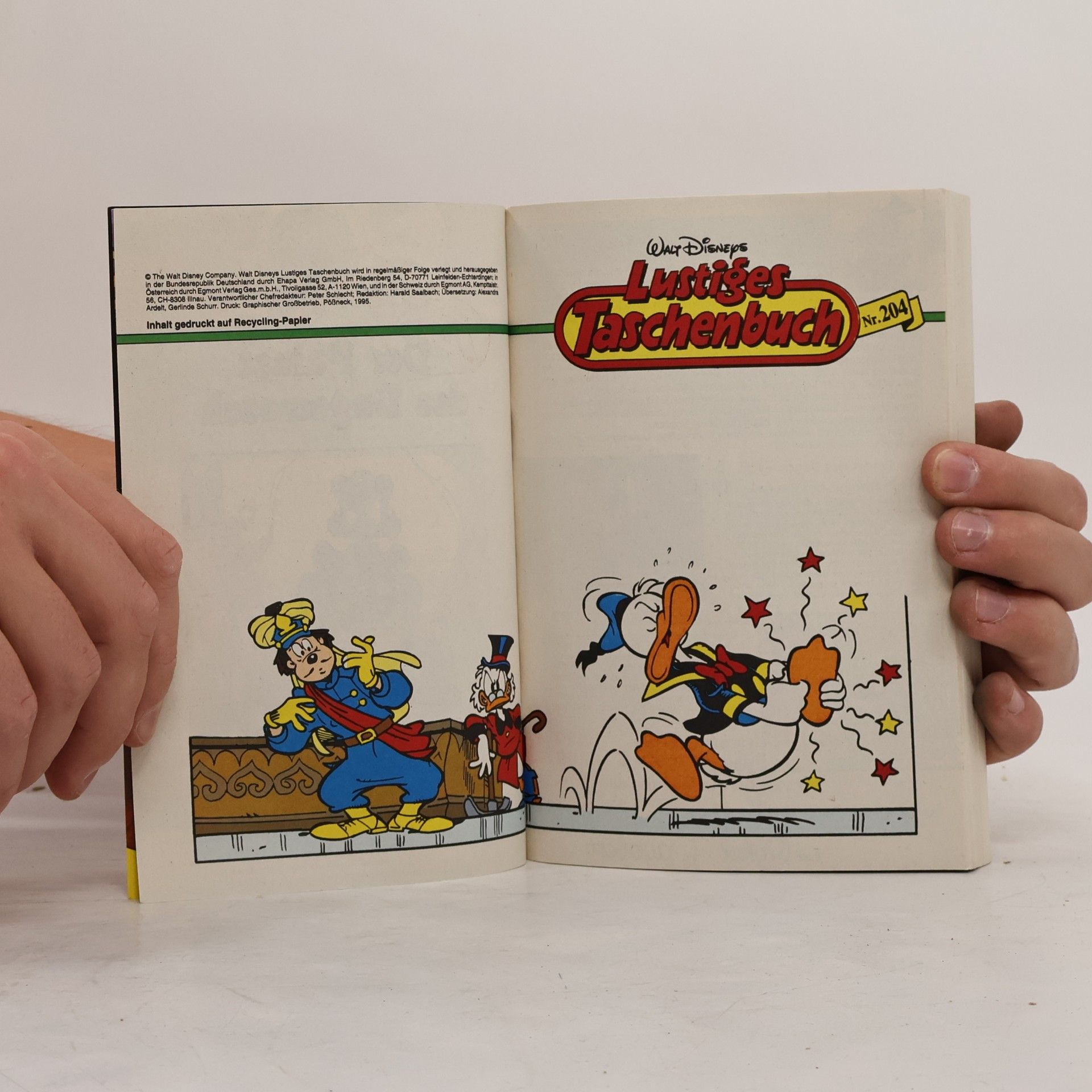 Walt Disney Lustiges Taschenbuch 204: Der Palast des Dagomesch
