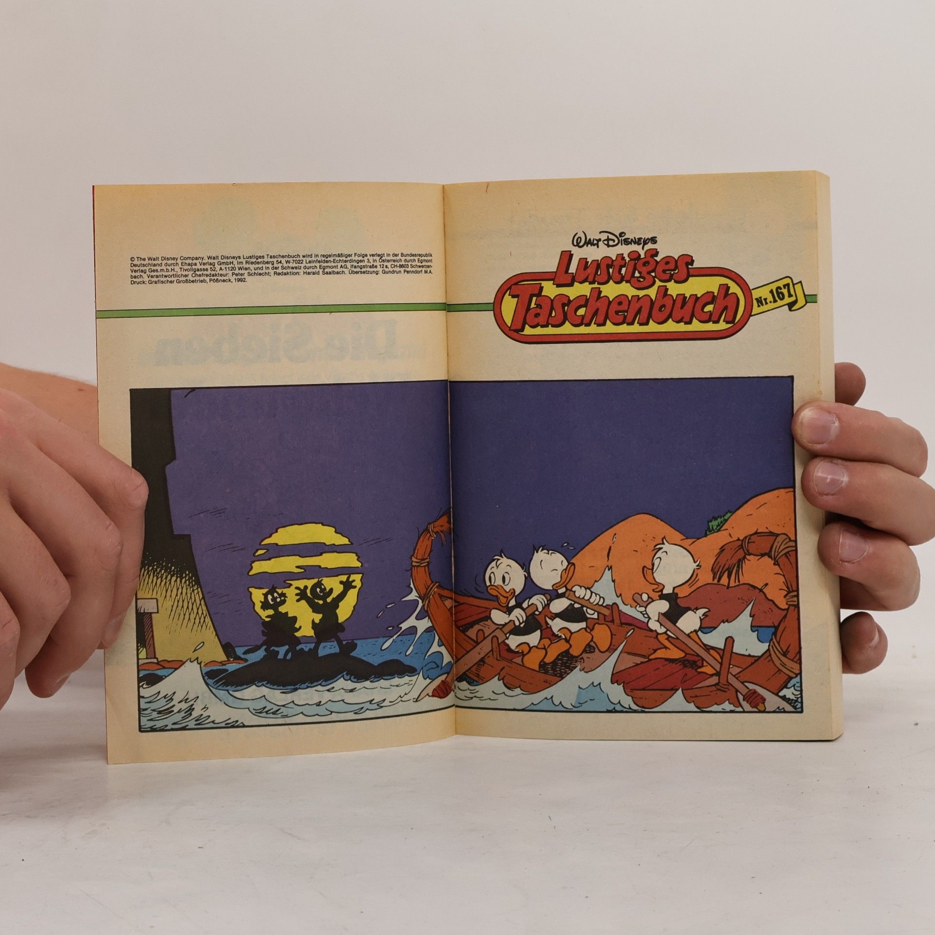 Walt Disney Lustiges Taschenbuch 167. Die Sieben Weltwunder