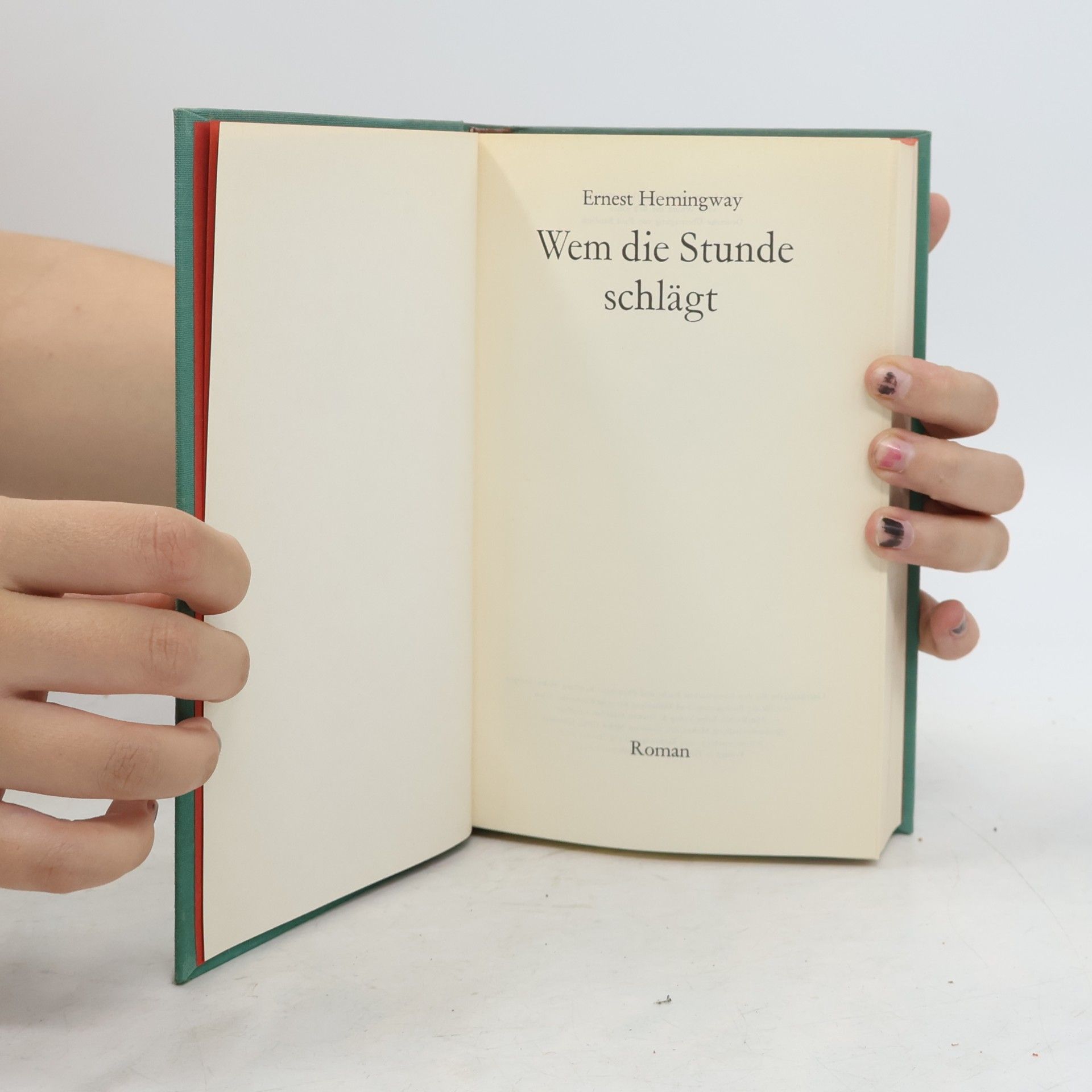 Ernest Hemingway Wem die Stunde schlägt