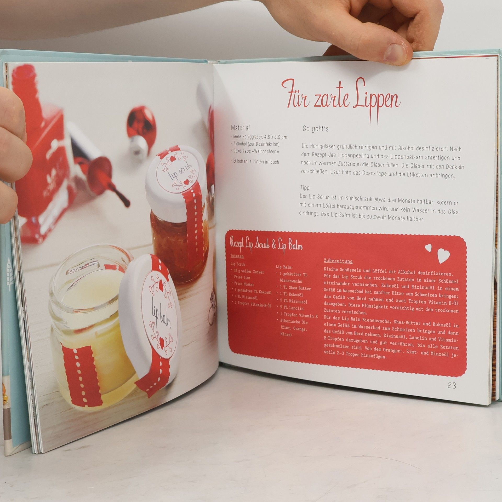 Annette Diepolder Weihnachtliche Geschenke im Glas selbstgemacht