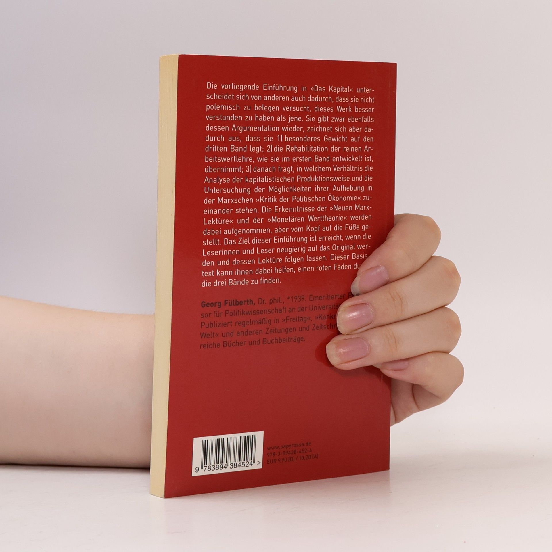 Georg Fülberth »Das Kapital« kompakt