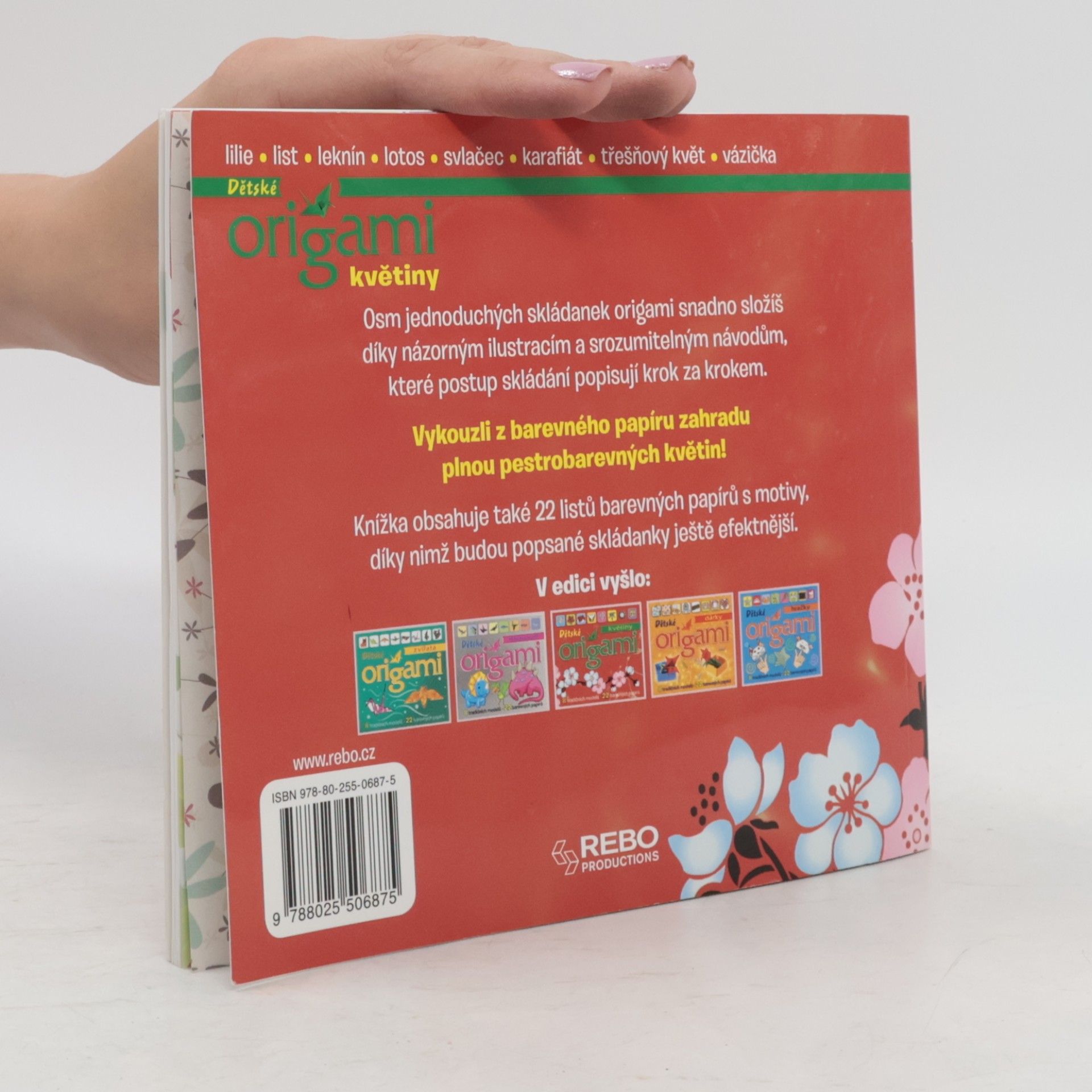 Kolektiv autorů Květiny dětské origami