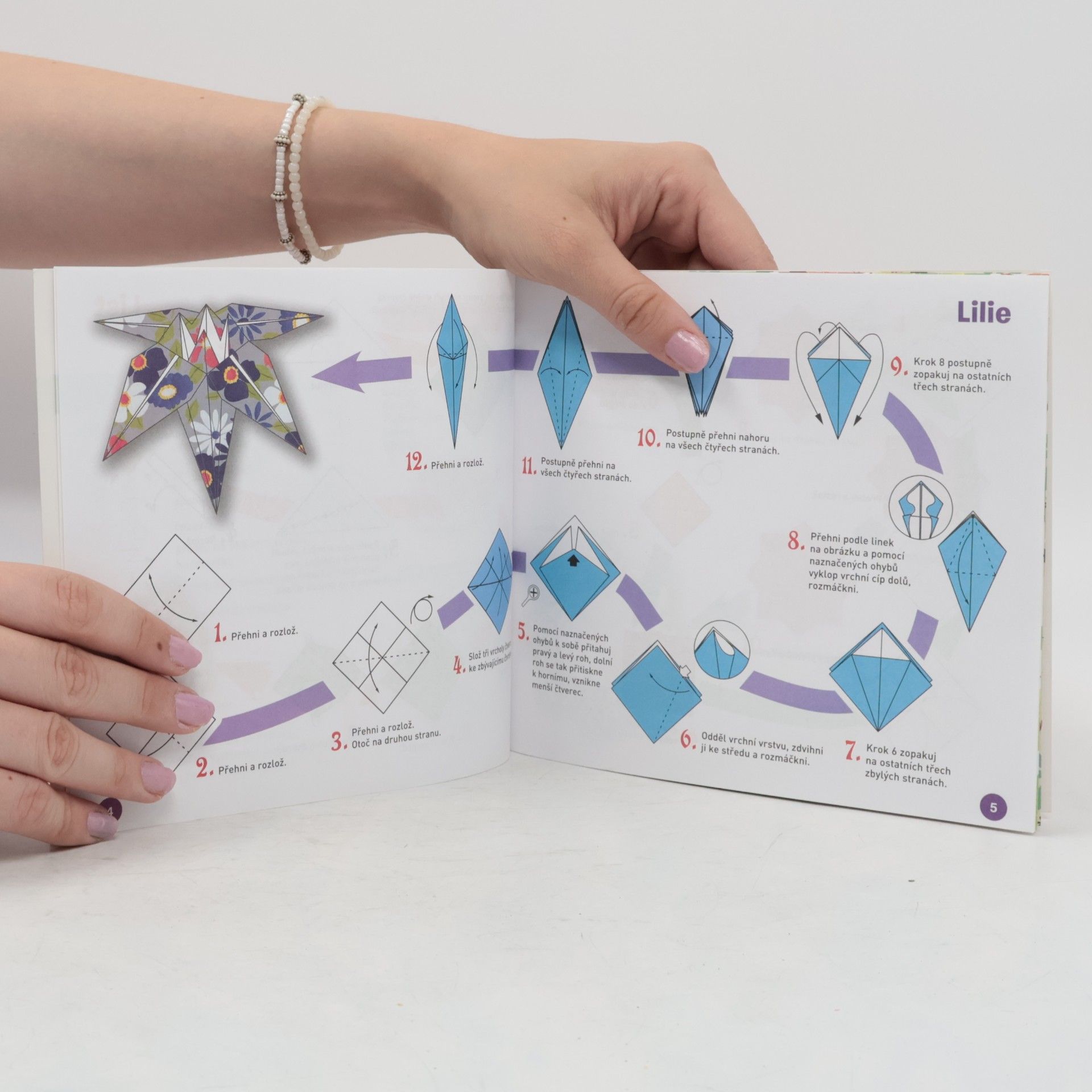 Kolektiv autorů Květiny dětské origami