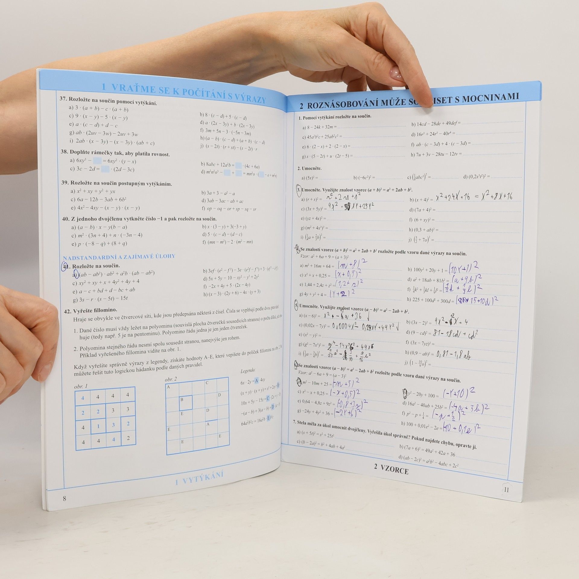 Collectif d'auteurs Matematika - Výrazy a rovnice 2 (pracovní sešit)