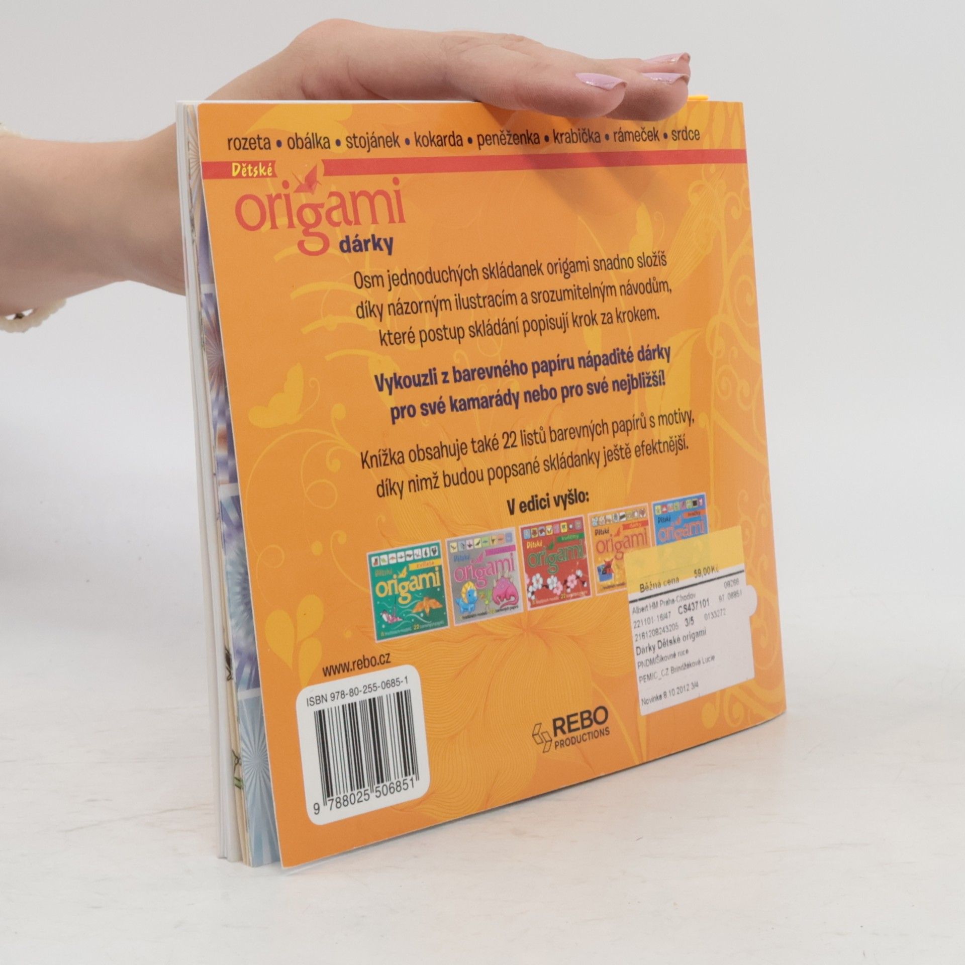 Autorenkollektiv Dárky Dětské origami