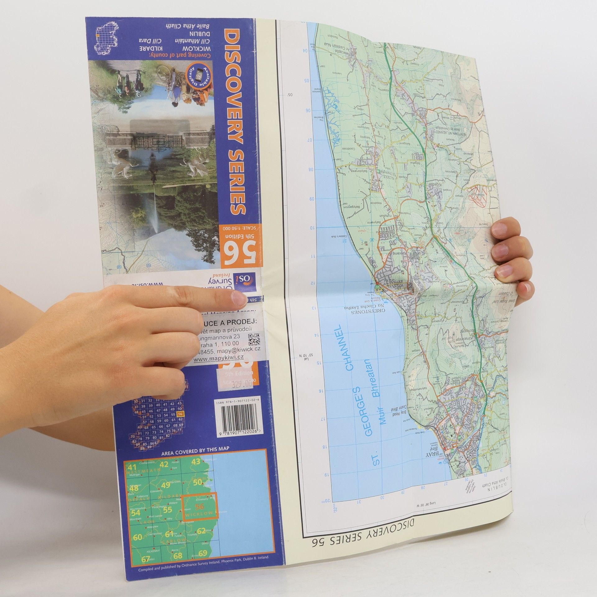 Ordnance Survey Ireland Irish Discovery Series - 56: Wicklow, Dublin, Kildare