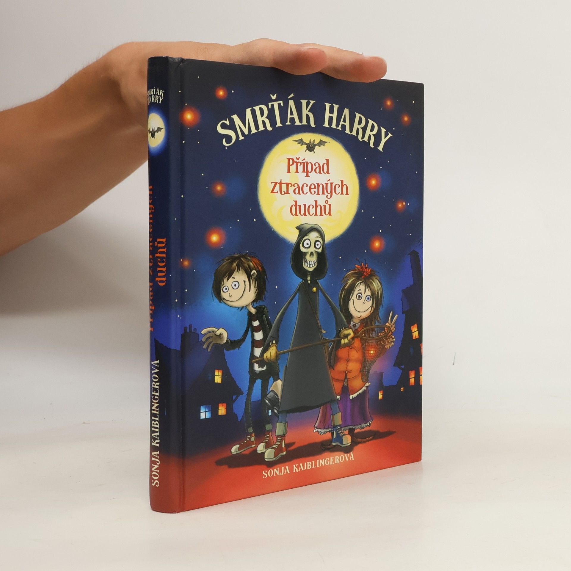 Sonja Kaiblinger Smrťák Harry. 1. díl, Případ ztracených duchů