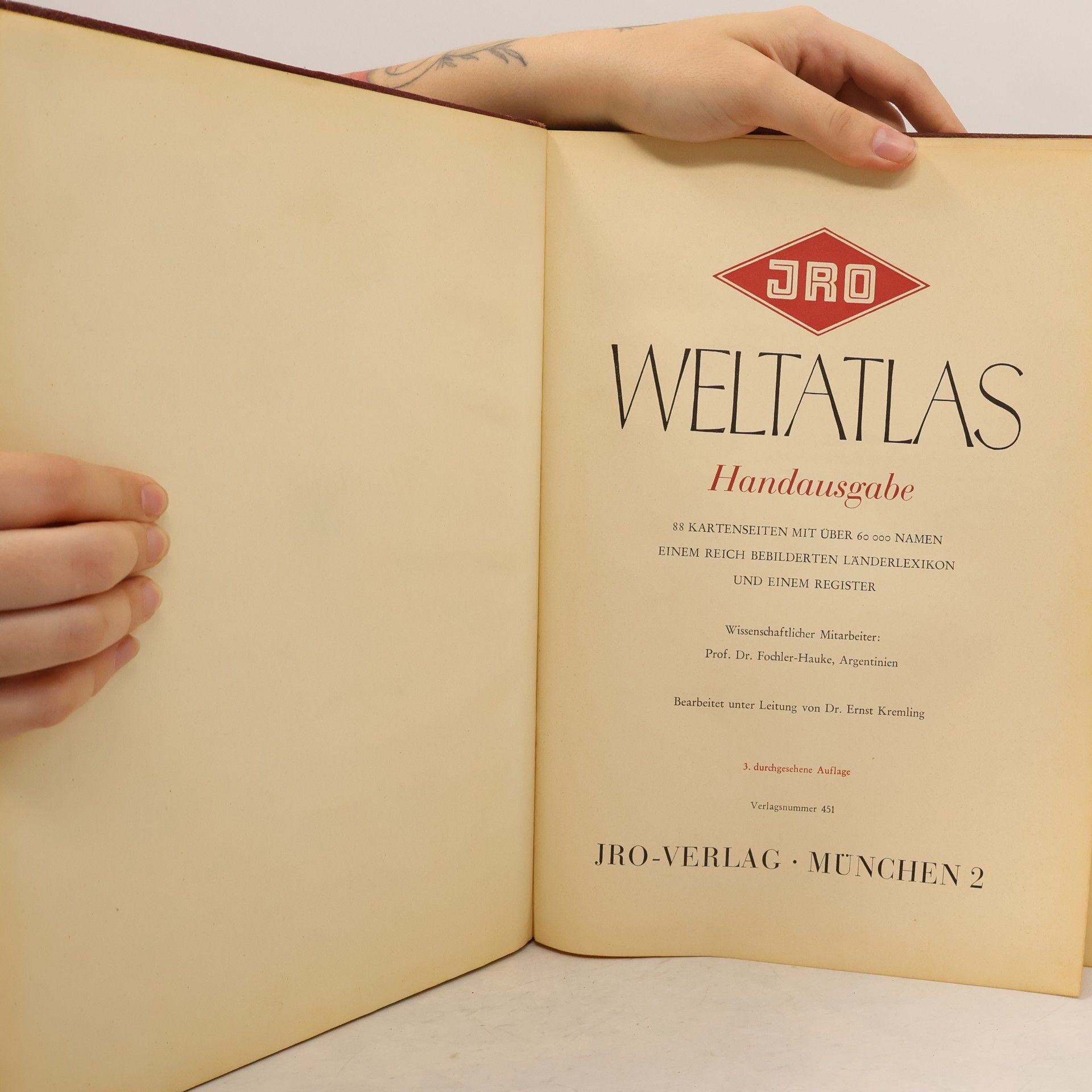 Autorenkollektiv Weltatlas Handausgabe