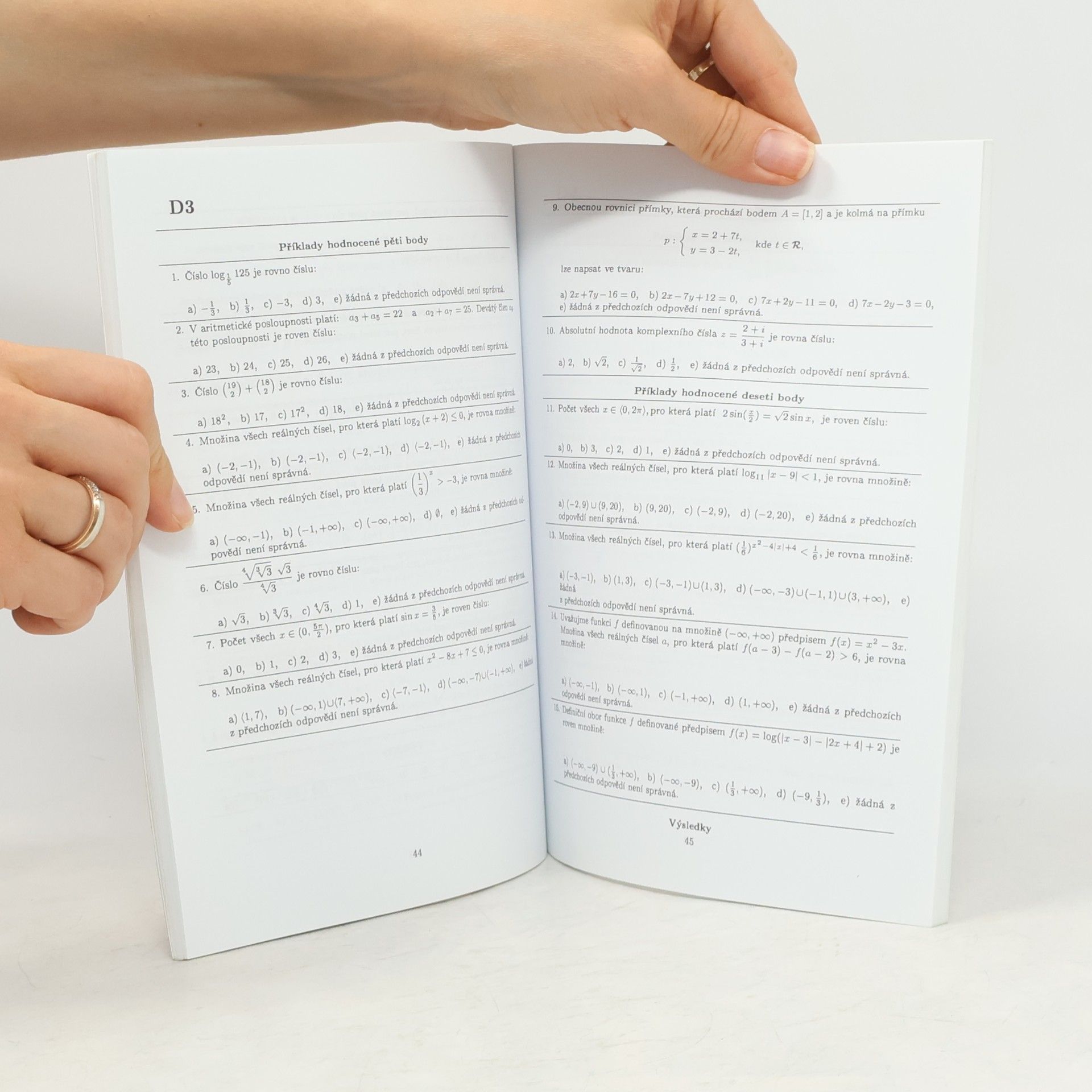 Eva Kaňková Přijímací zkoušky z matematiky na VŠE v roce 2008