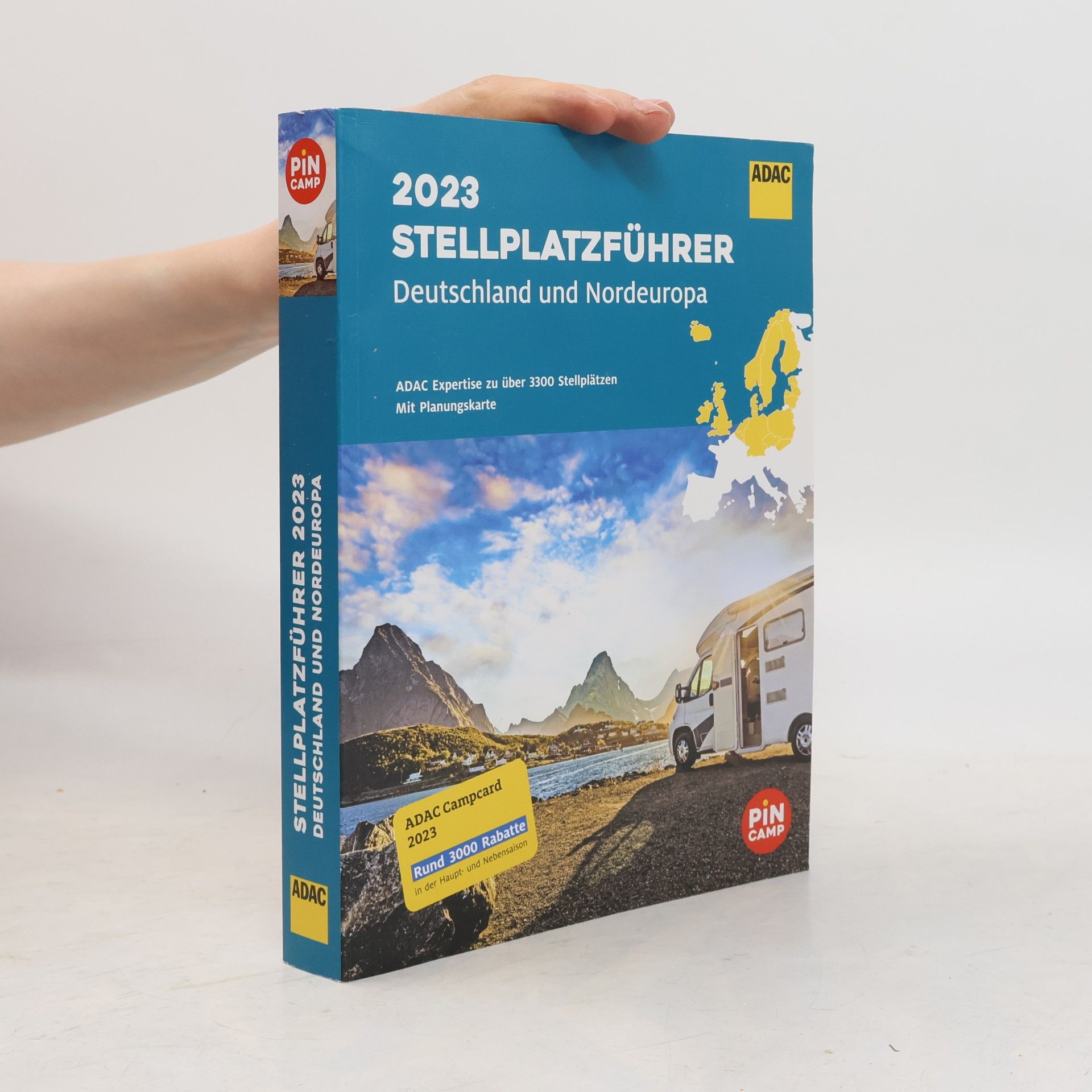 Collectif d'auteurs 2023 Stellplatzführer Deutschland und Nordeuropa