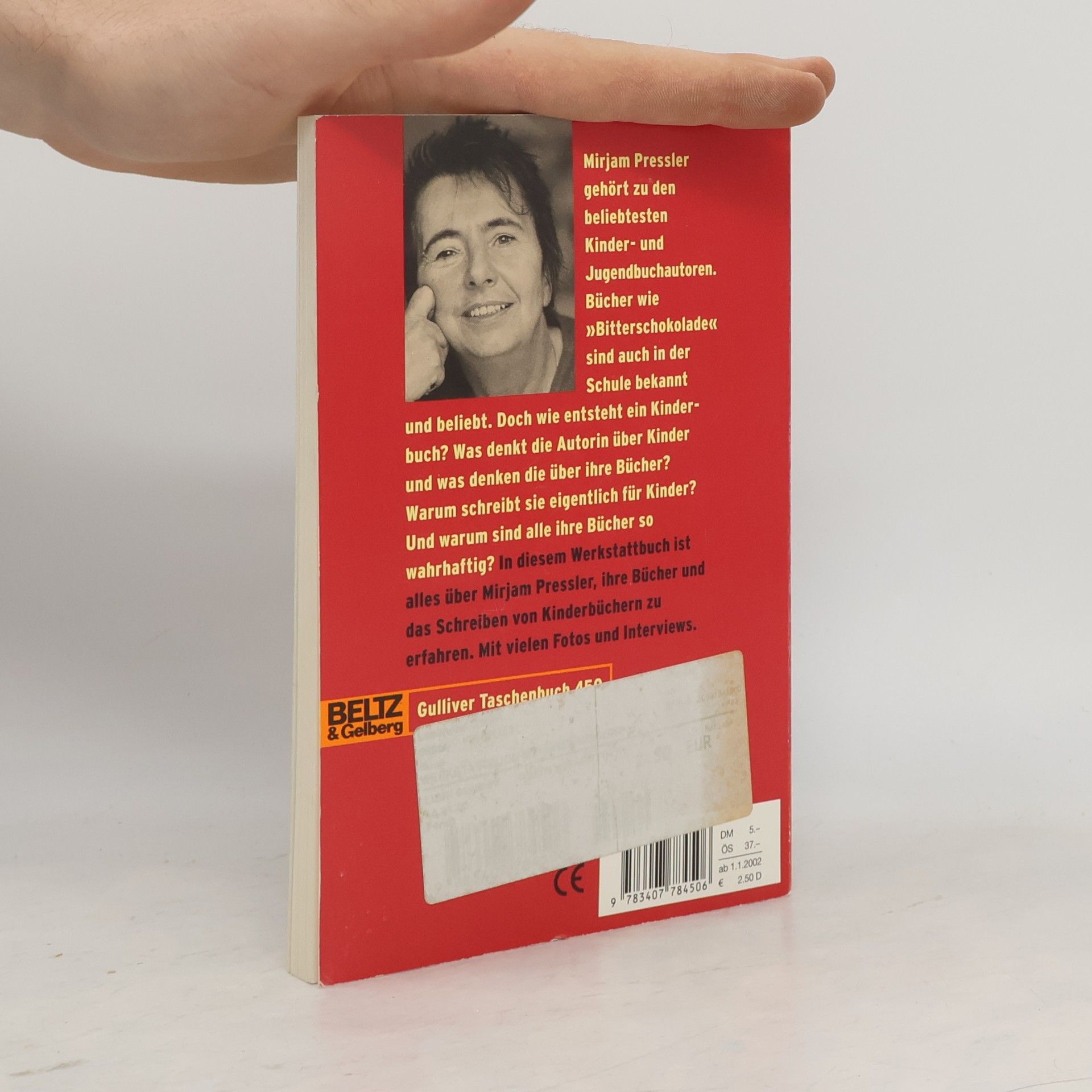Mirjam Pressler Werkstattbuch Mirjam Pressler