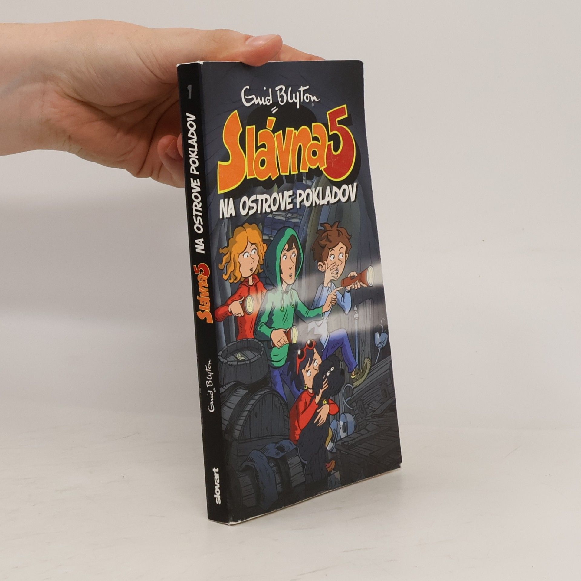 Enid Blyton Slávna 5 na ostrove pokladov