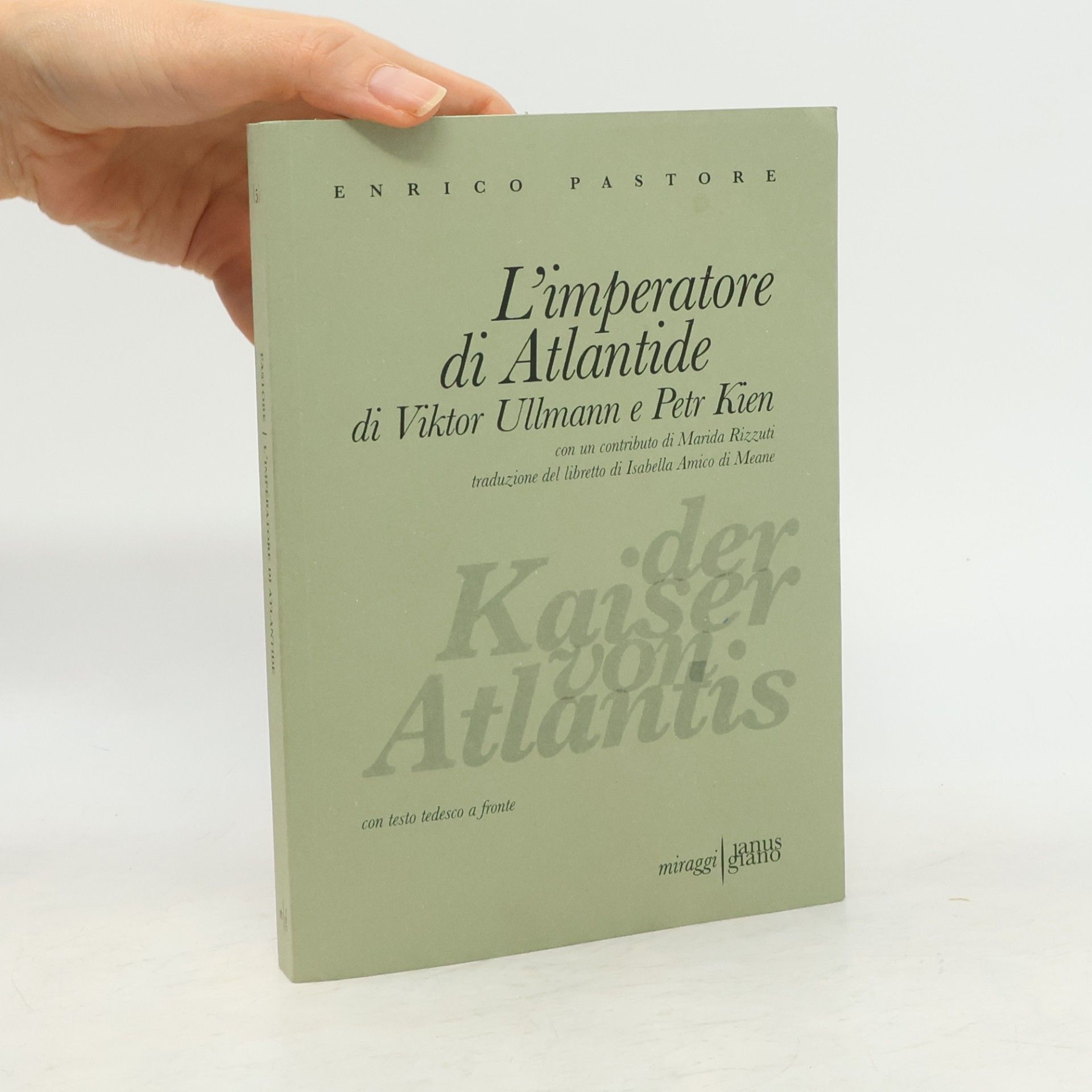 Marida Rizzuti L'imperatore di Atlantide