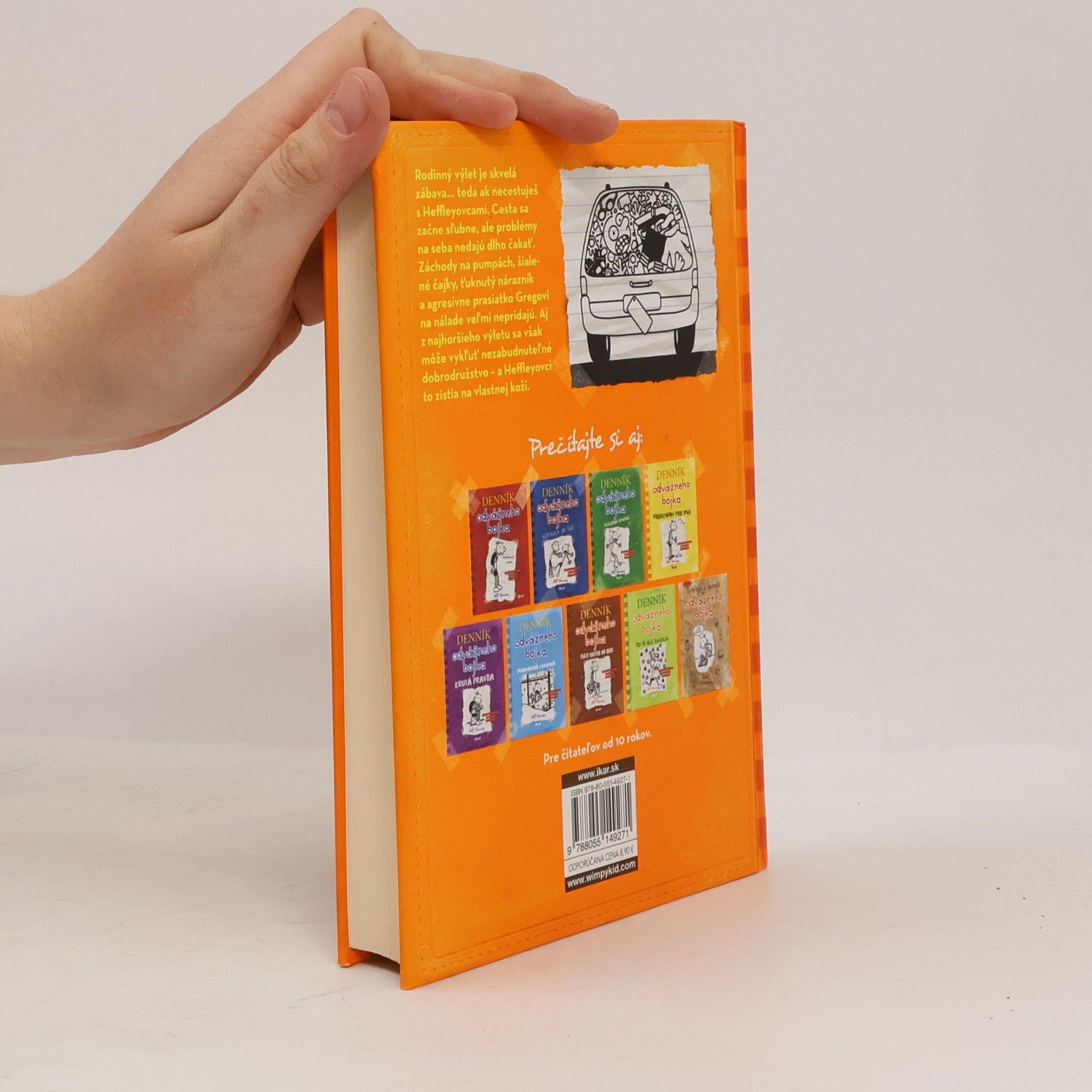 Jeff Kinney Denník odvážneho bojka 9. Dlhá cesta