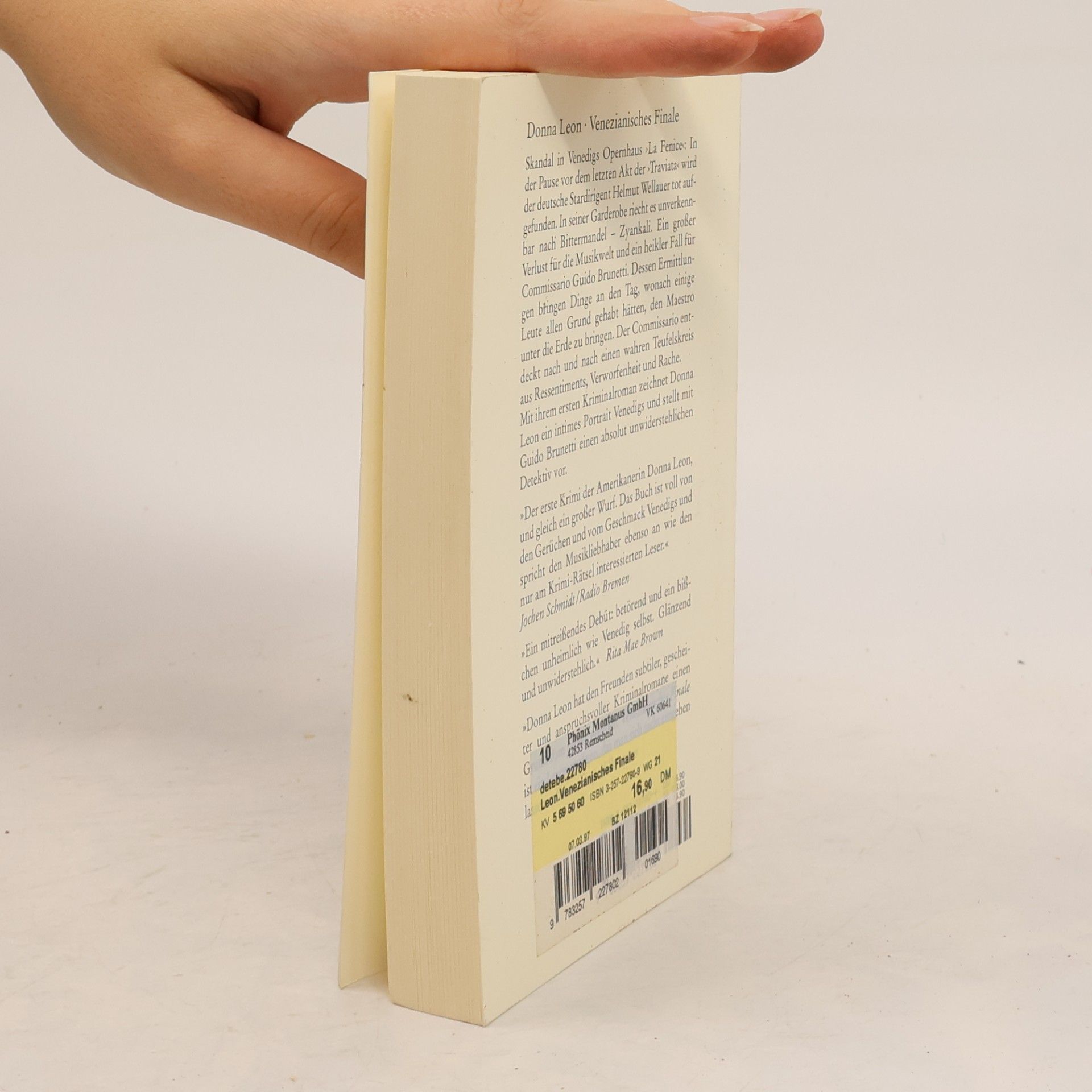 Donna Leon Venezianisches Finale